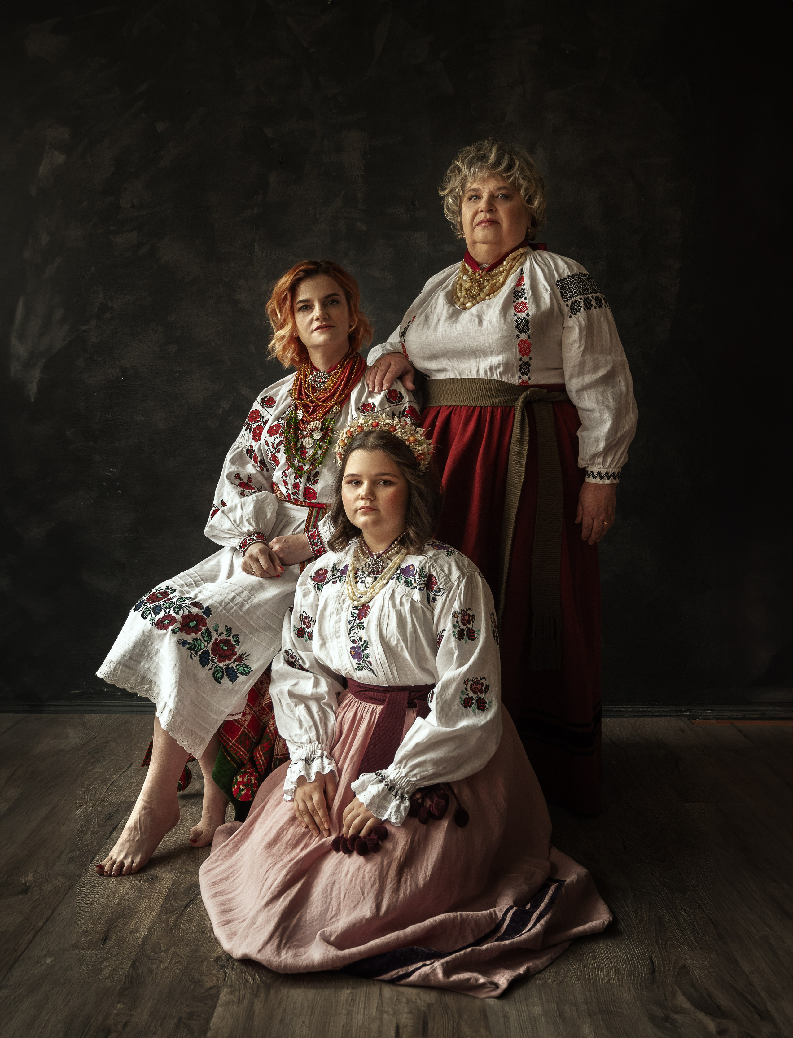 Lyudmila (Ukrainian Family). Victoria Lyubchenko — fine art photography in Bismarck, ND