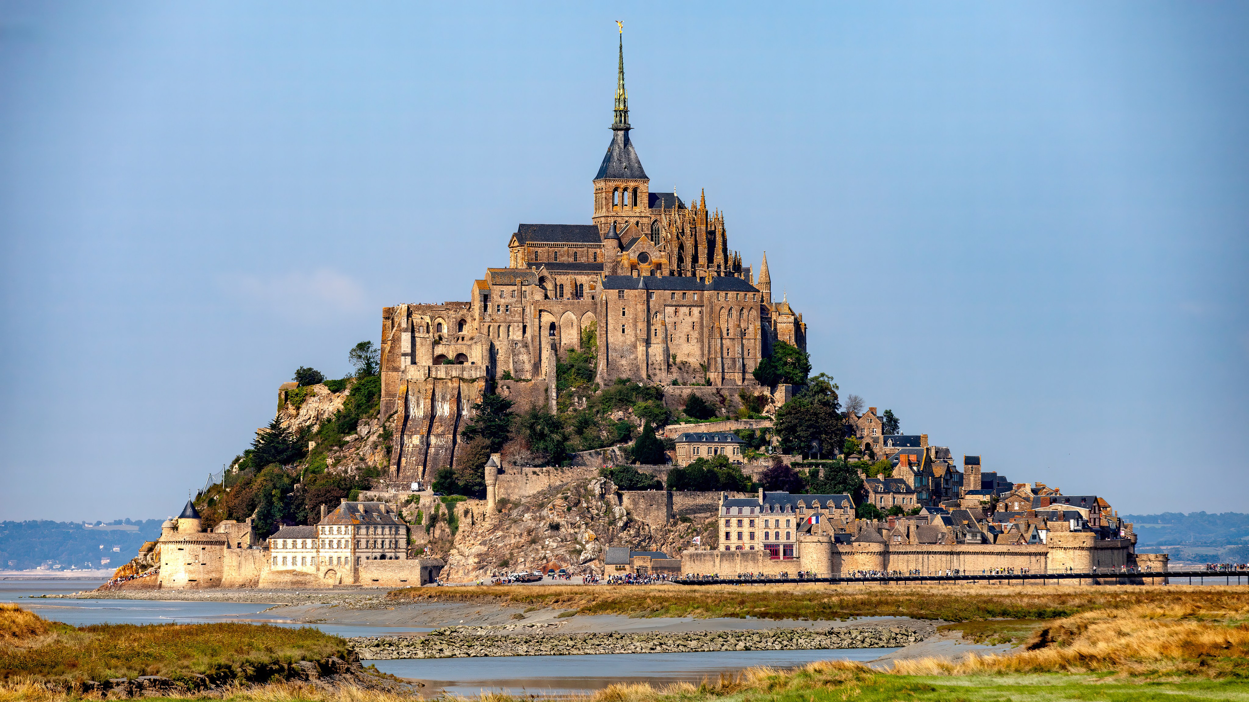 183.Abbey of Mont Saint Michel.France.20.9.2024. Путешествия в формате 360......