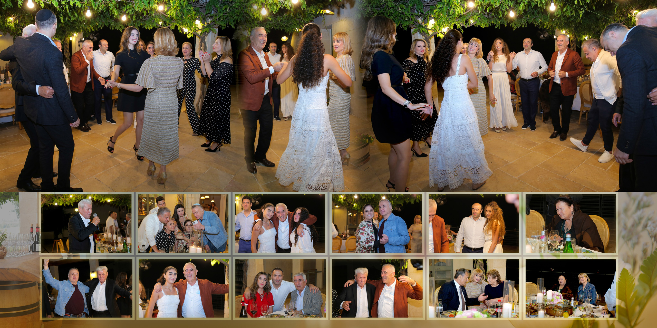 אירינה בת 60. Wedding and events photographers Studio Shalom