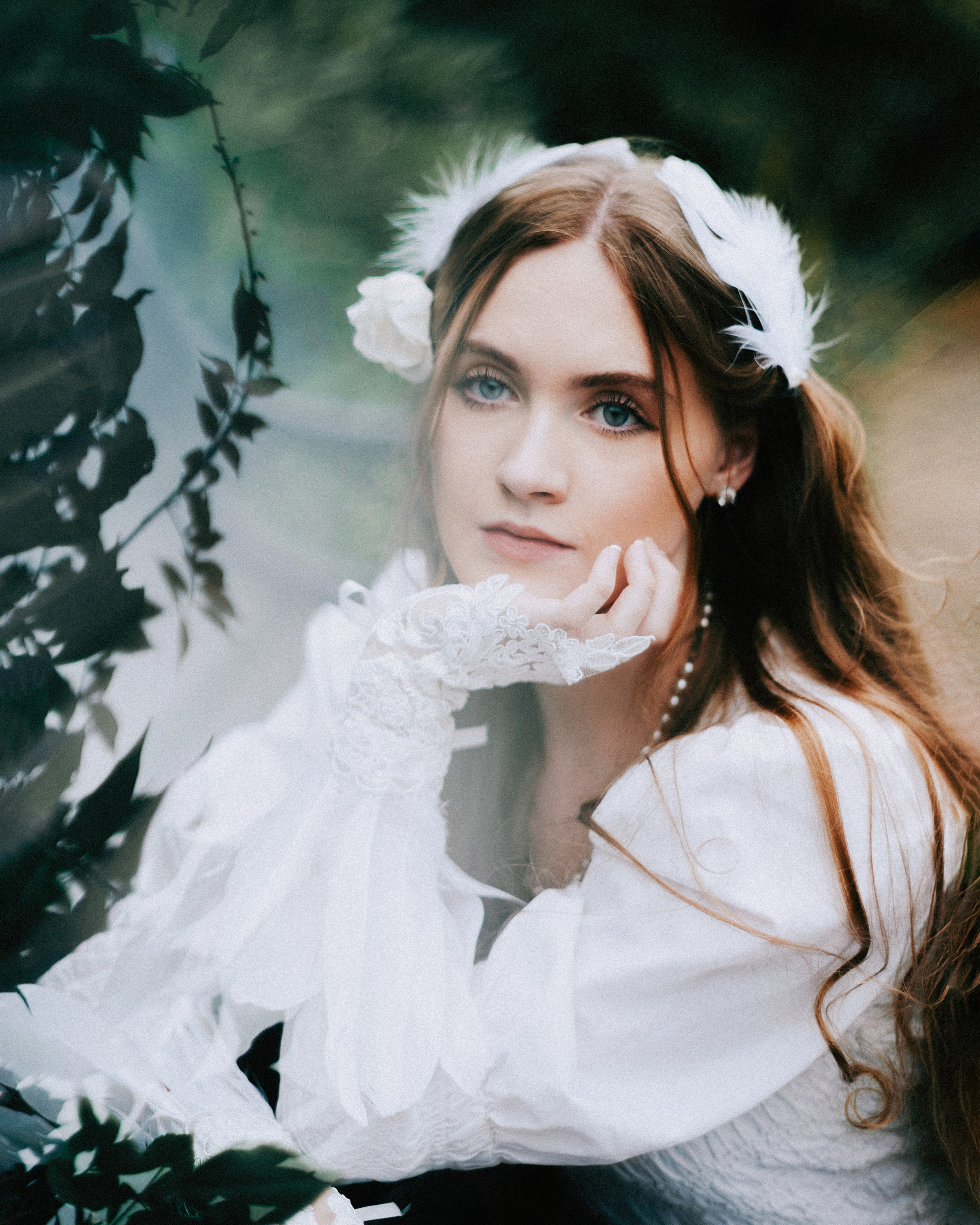 Swan Princess Portrait Photoshoot in London. Moth & Moss Photography