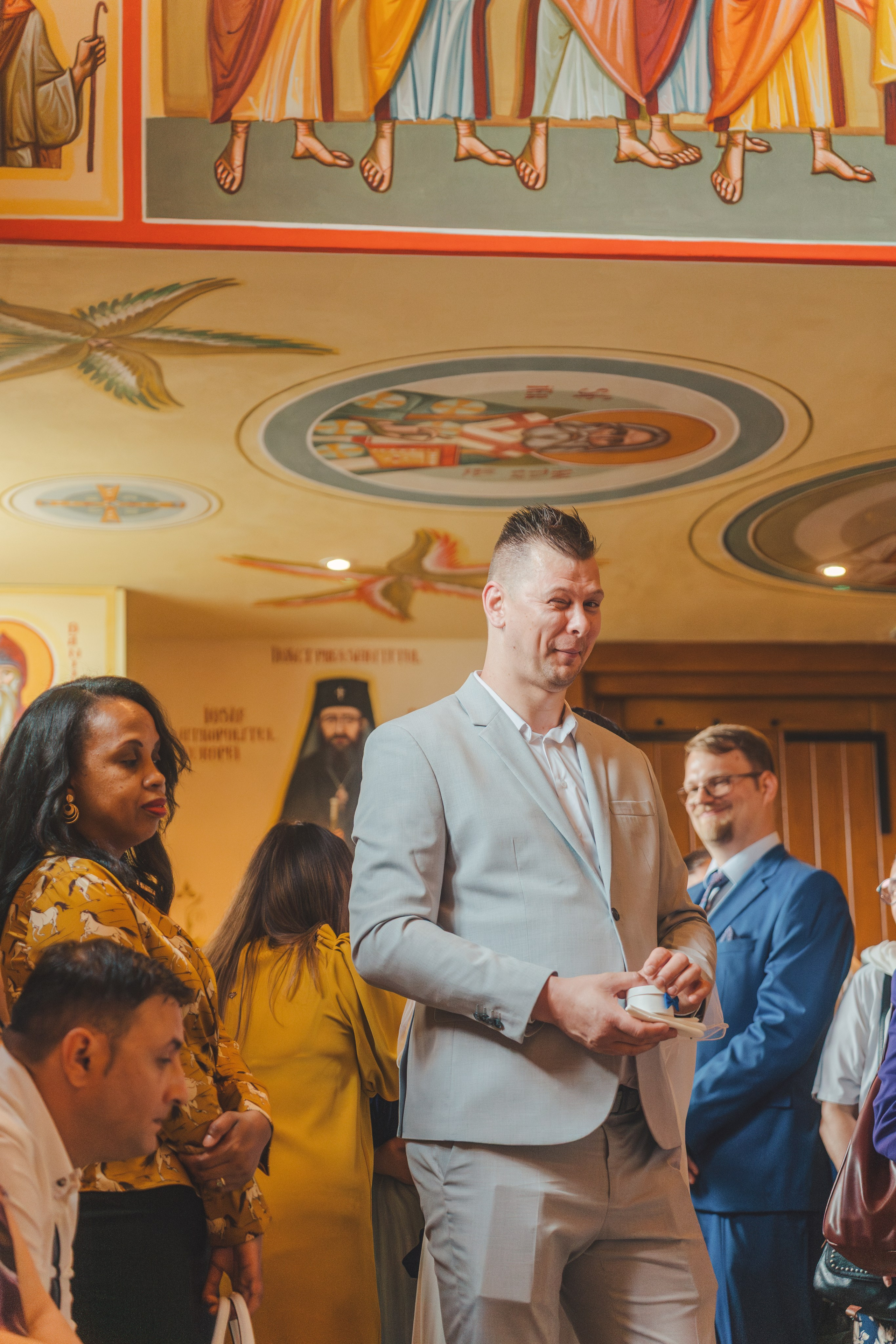 Théo Andrei`s Christening