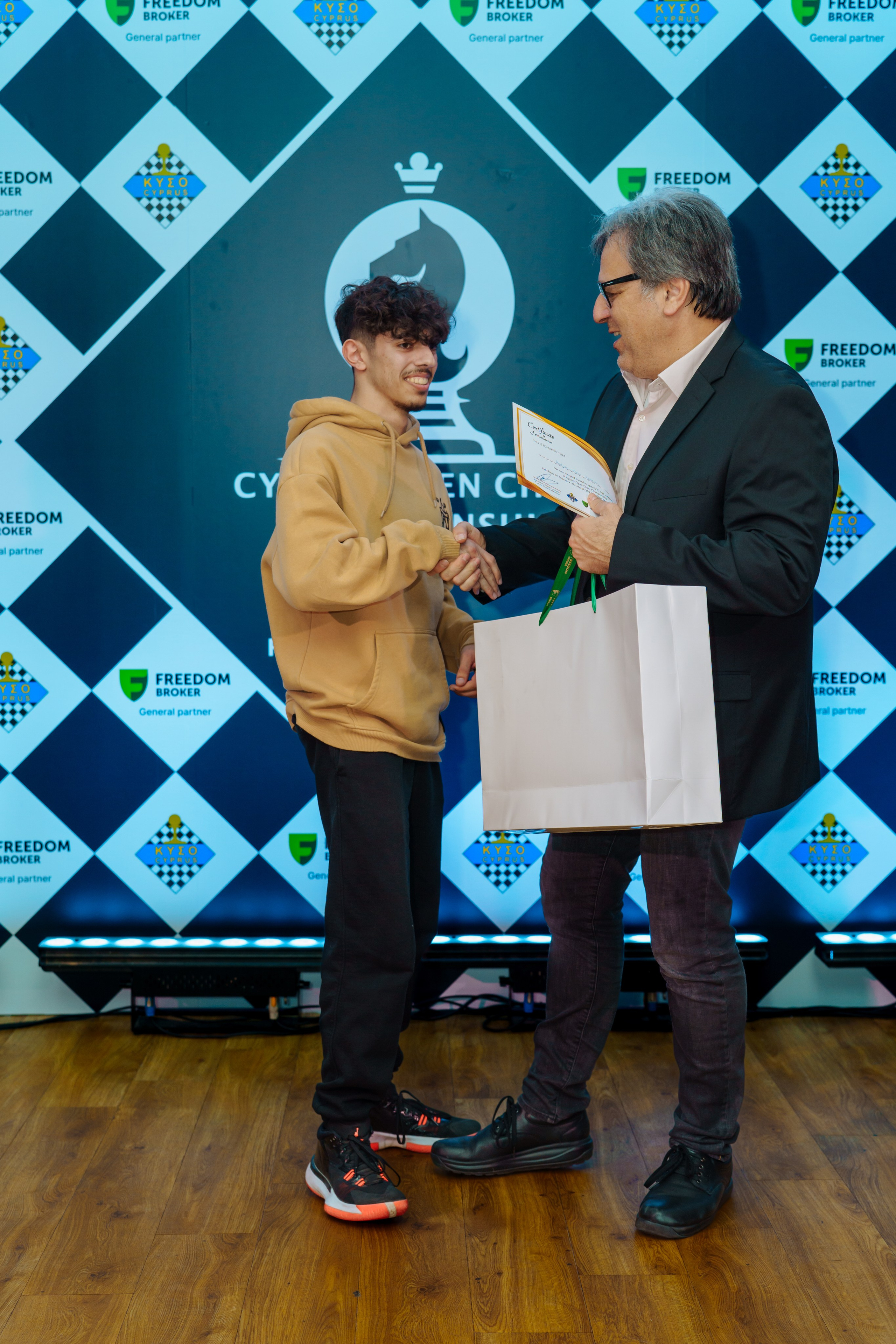 Chess. Photographer in Cyprus