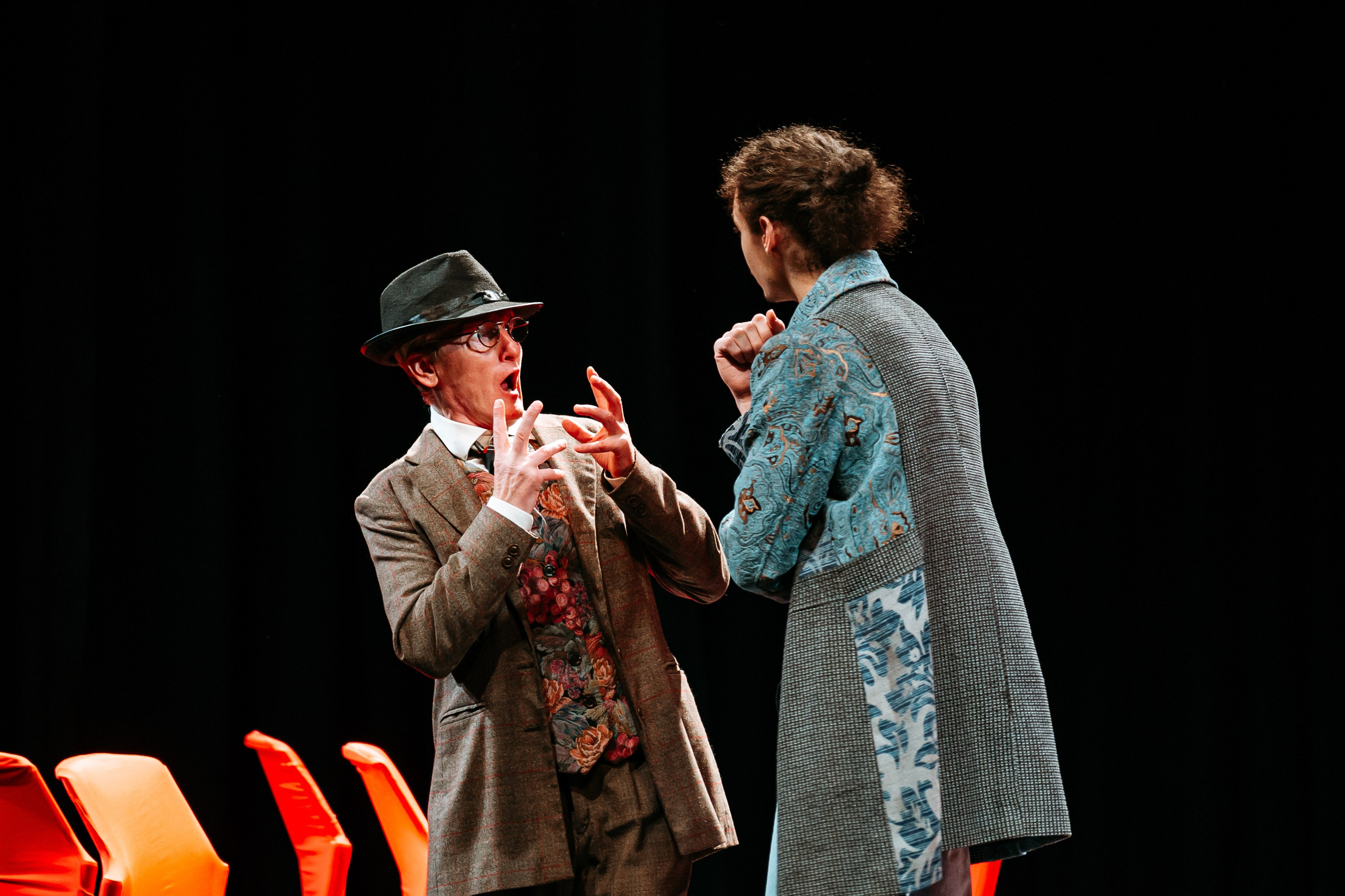 Garbo Teater „12 стульев“. Jelizaveta Gross - reportaaži- ja portreefotograaf Narvas