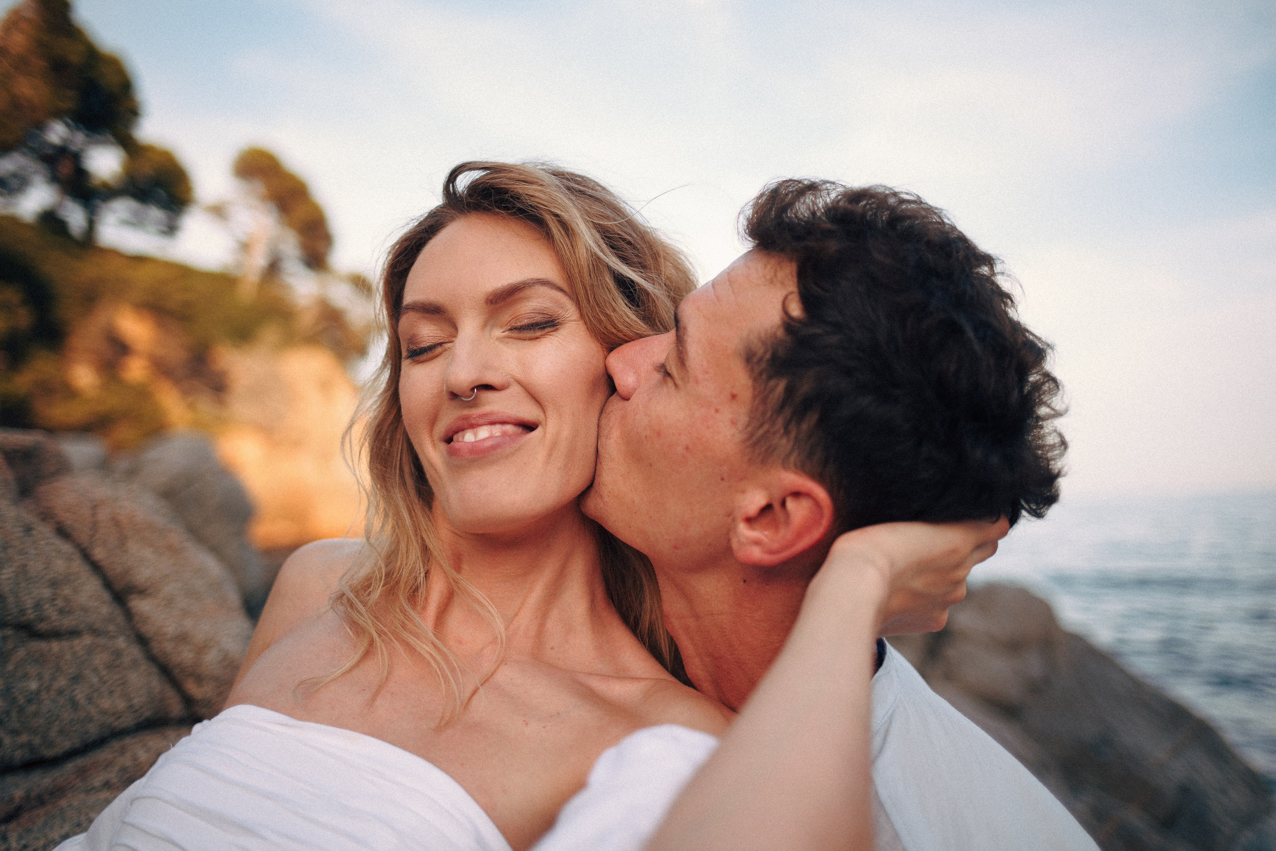 Natali and Artur, photo walk at the beach. Marina Kálcheva — Photographer, Videographer & Visual Artist in Barcelona
