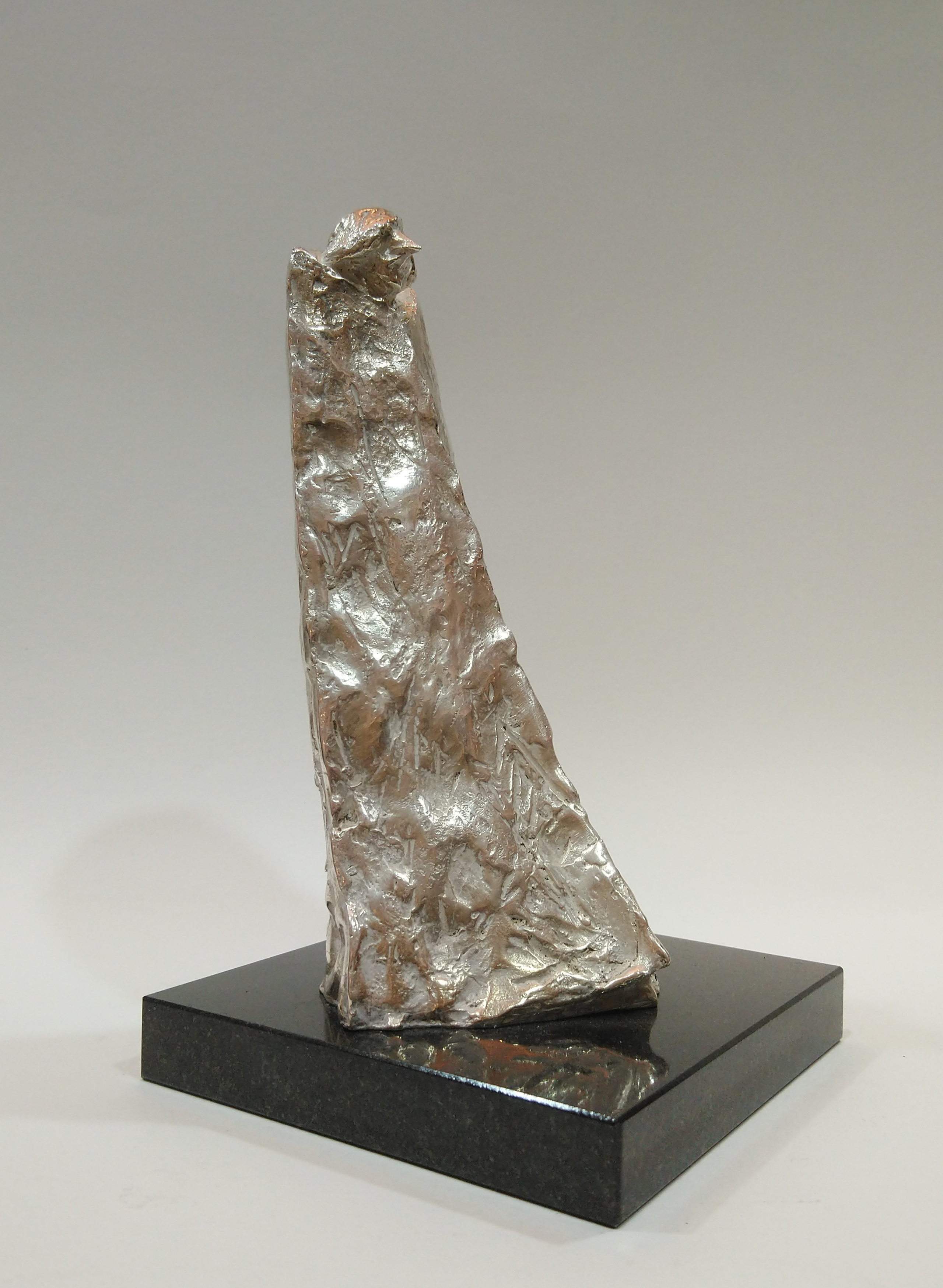 Гоголь. Проект памятника 2002. Бронза, серебрение, долерит