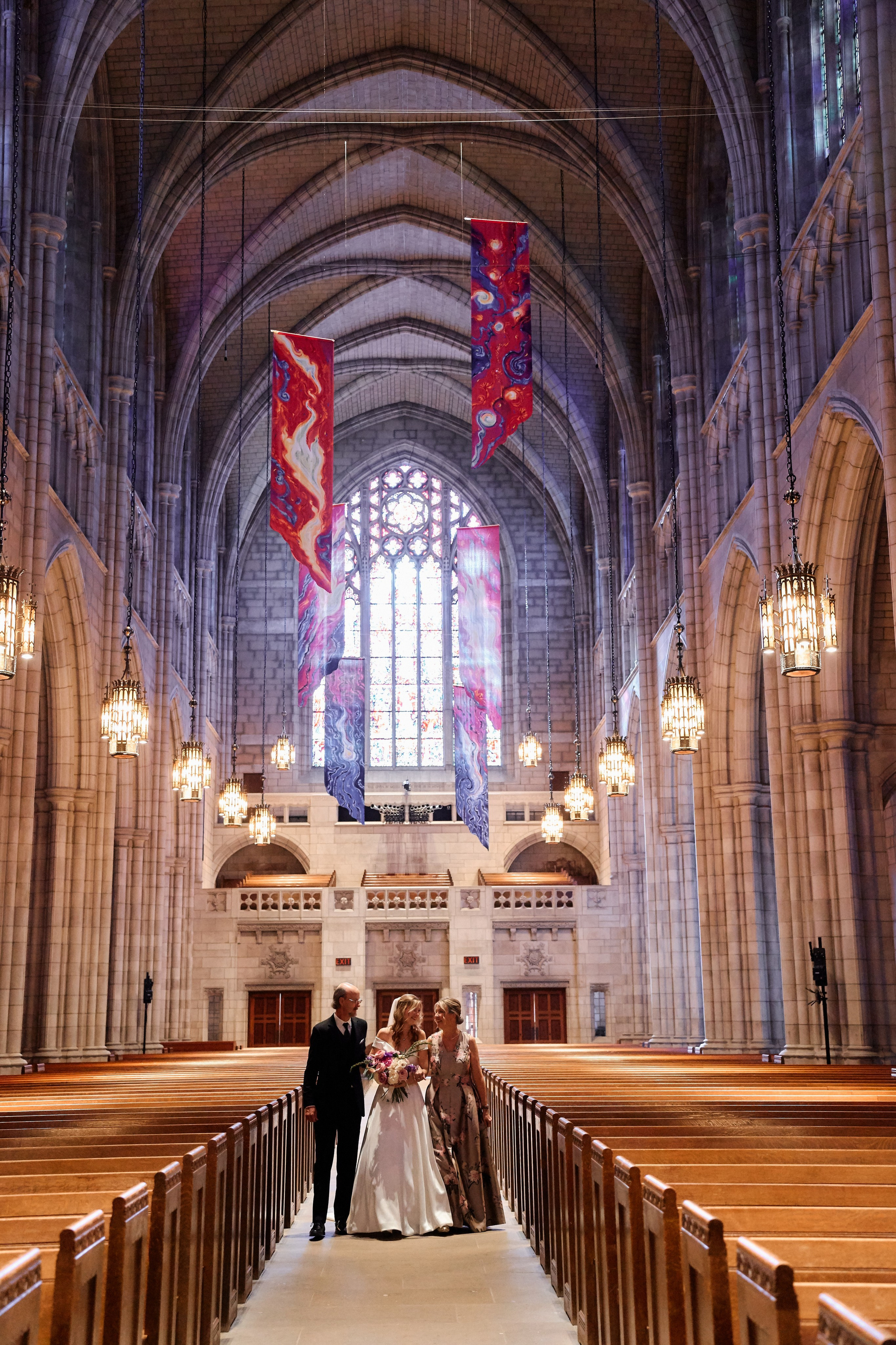 Elegant Wedding Ceremony at a Historic New York Cathedral | Timankov Photography. Professional Wedding and event photographer USA New York