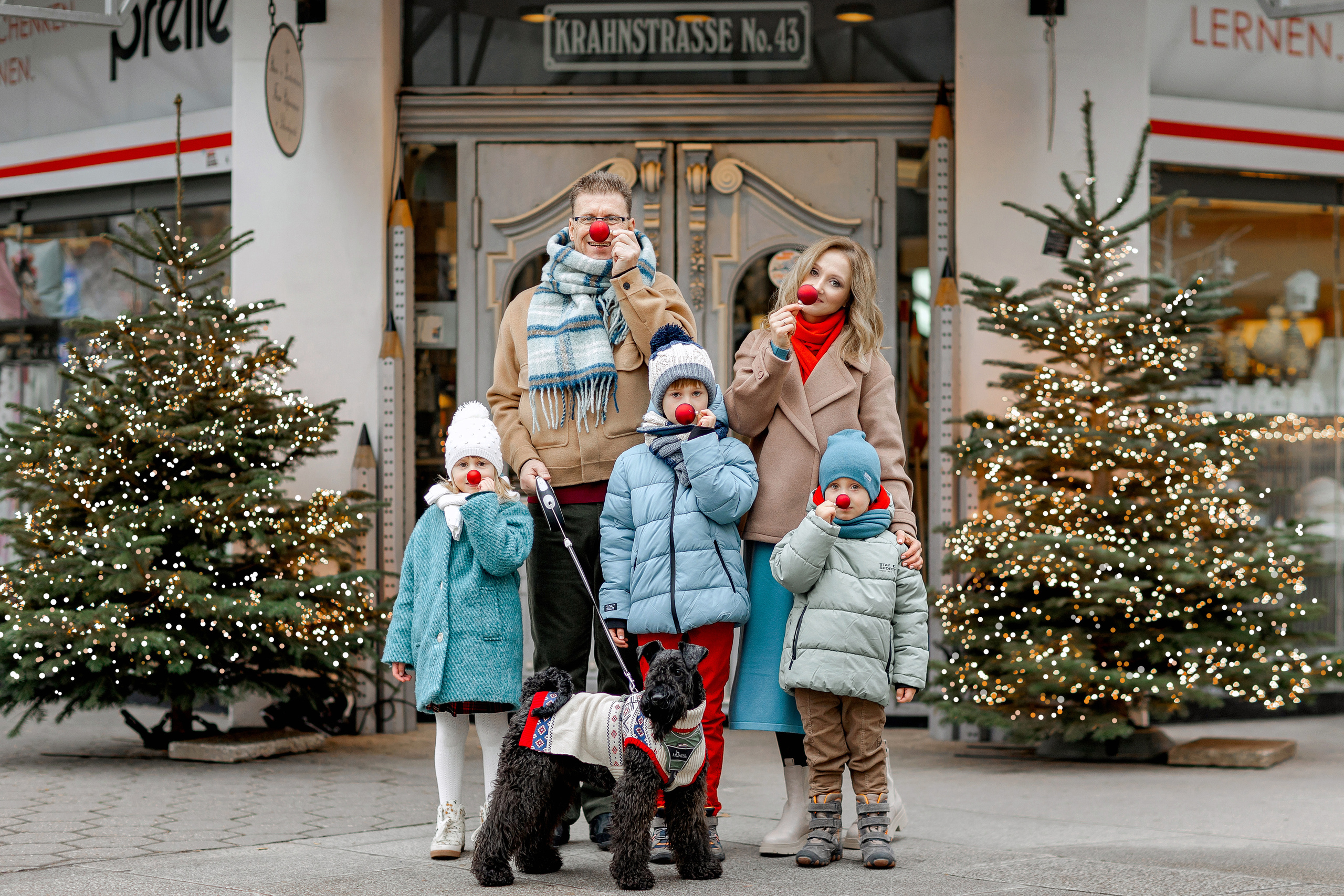Weihnachten in Osnabrück-Familienshooting. Fotografin in Osnabrück Mariana Slav