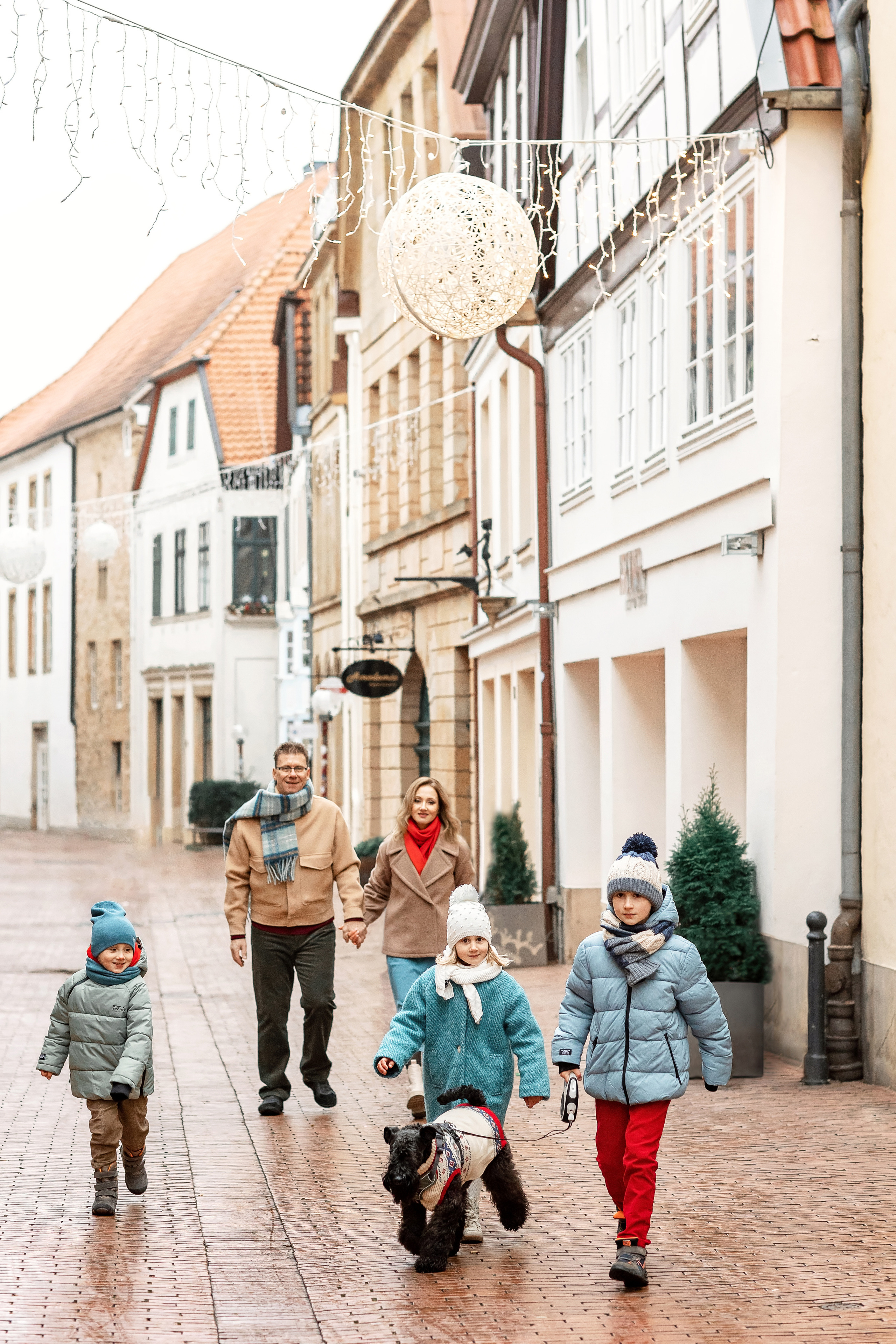Weihnachten in Osnabrück-Familienshooting. Fotografin in Osnabrück Mariana Slav