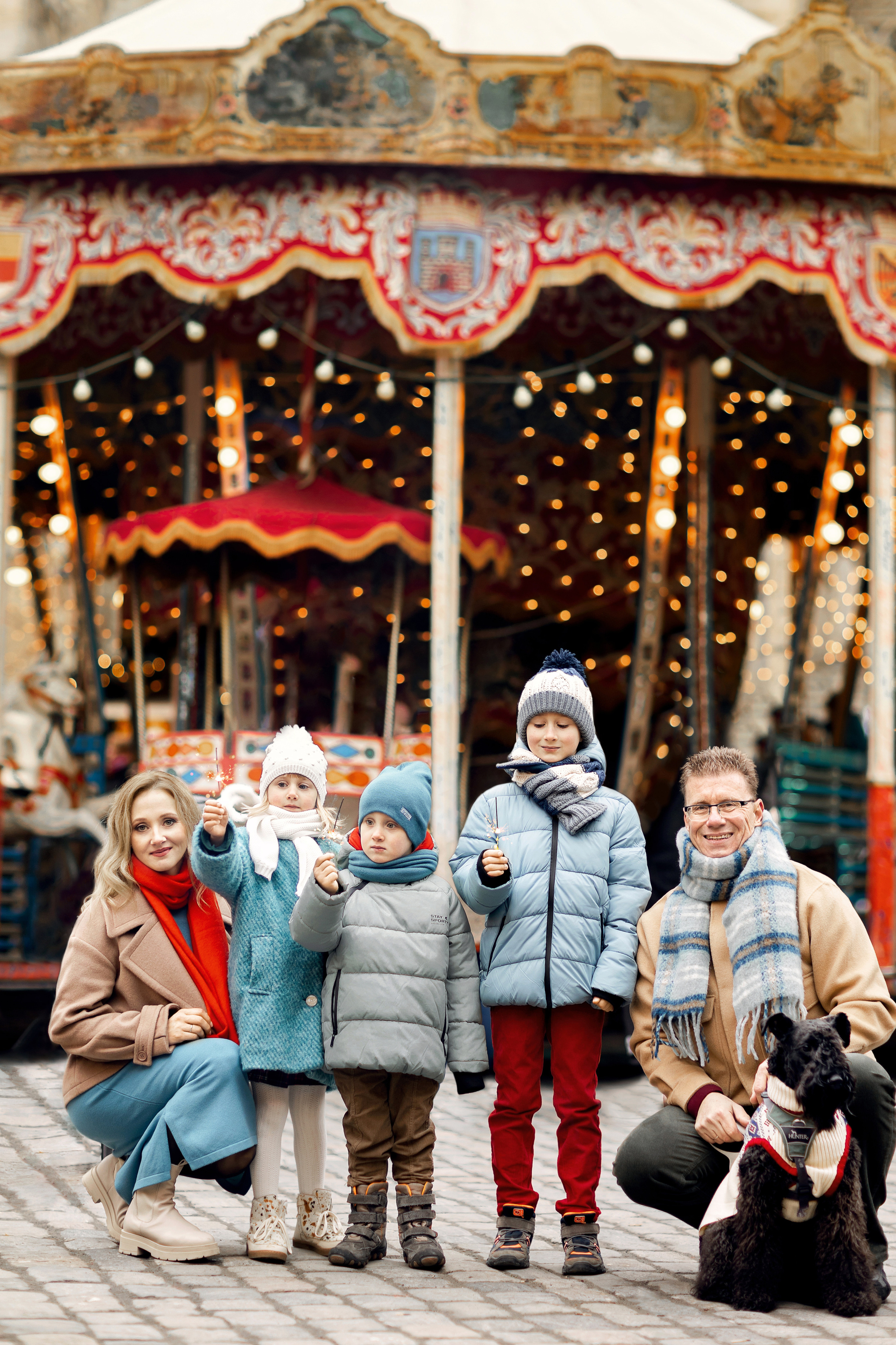 Weihnachten in Osnabrück-Familienshooting. Fotografin in Osnabrück Mariana Slav