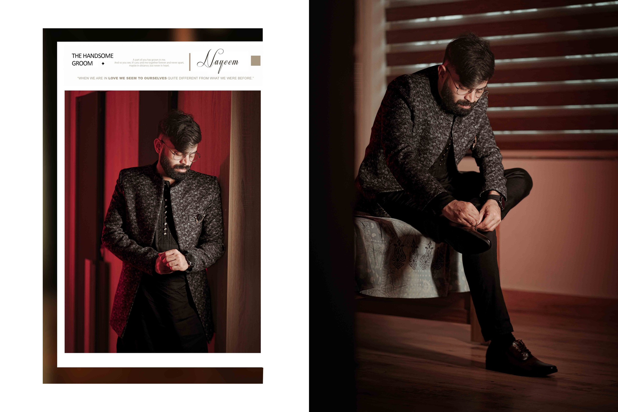 WEDDING ALBUM SHOWCASE. NTURE WEDDING