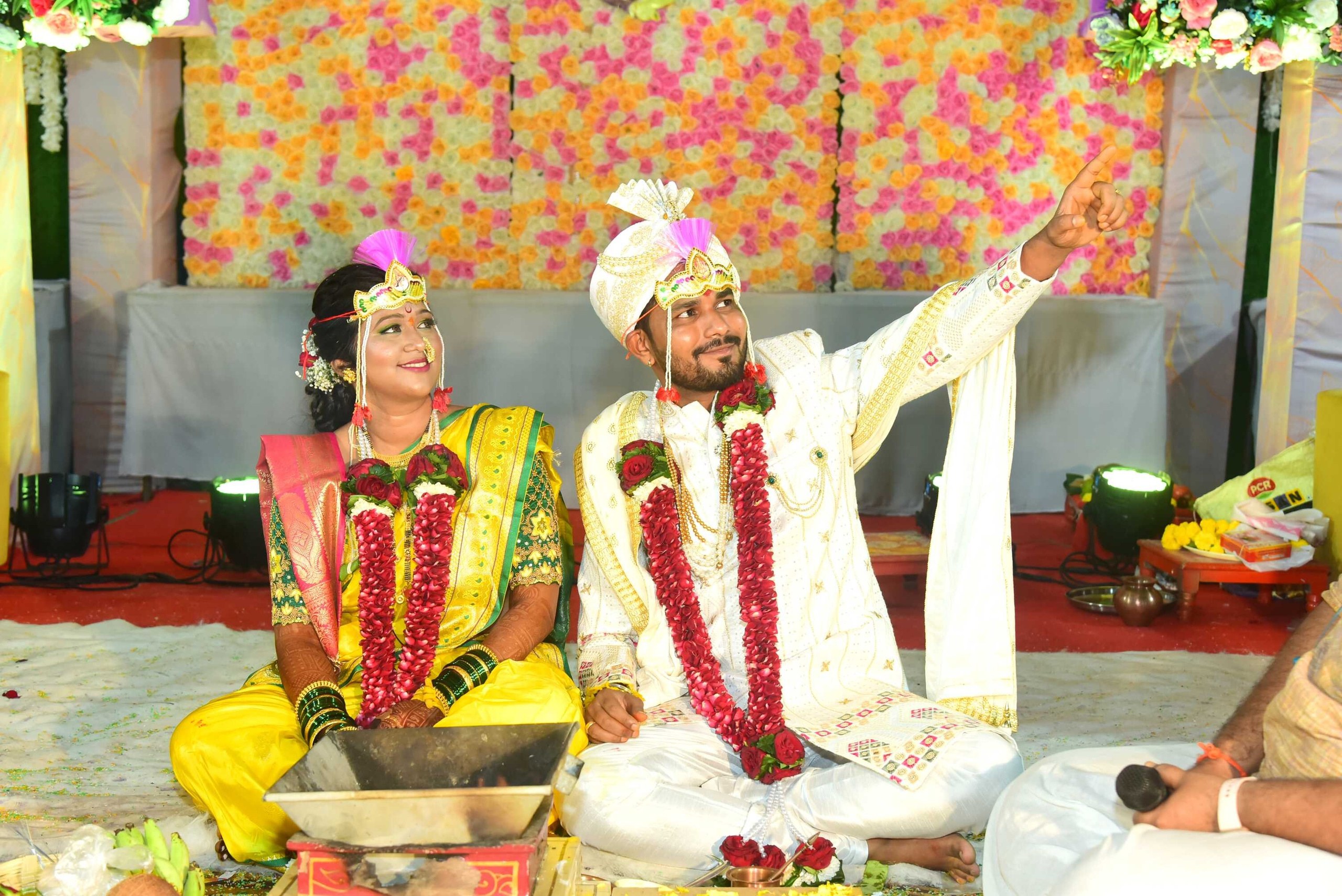 Divya weds Siddhesh. “Ajay Digital Photo Studio — Capturing Timeless Wedding Moments”