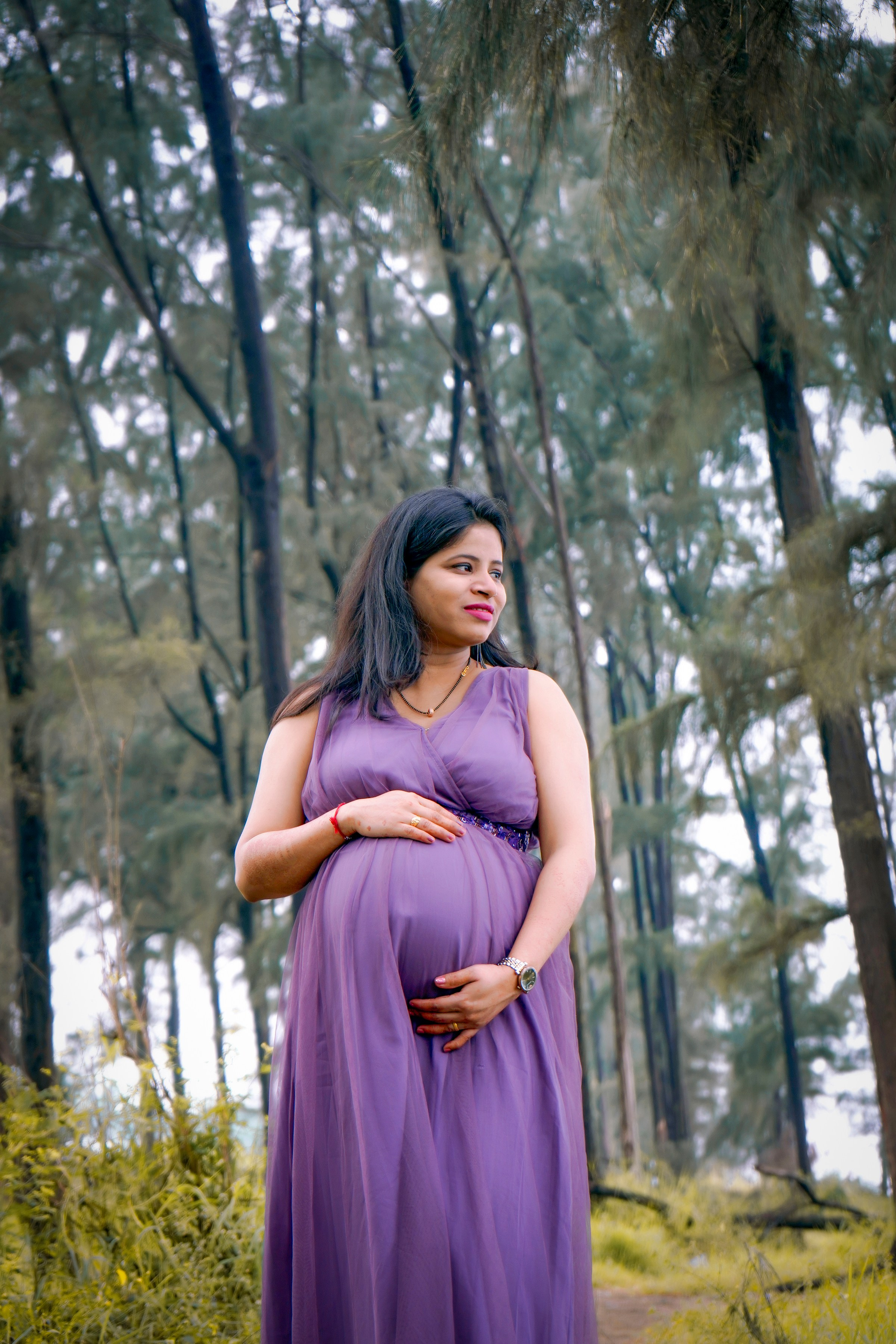 Maternity shoot. “Ajay Digital Photo Studio — Capturing Timeless Wedding Moments”