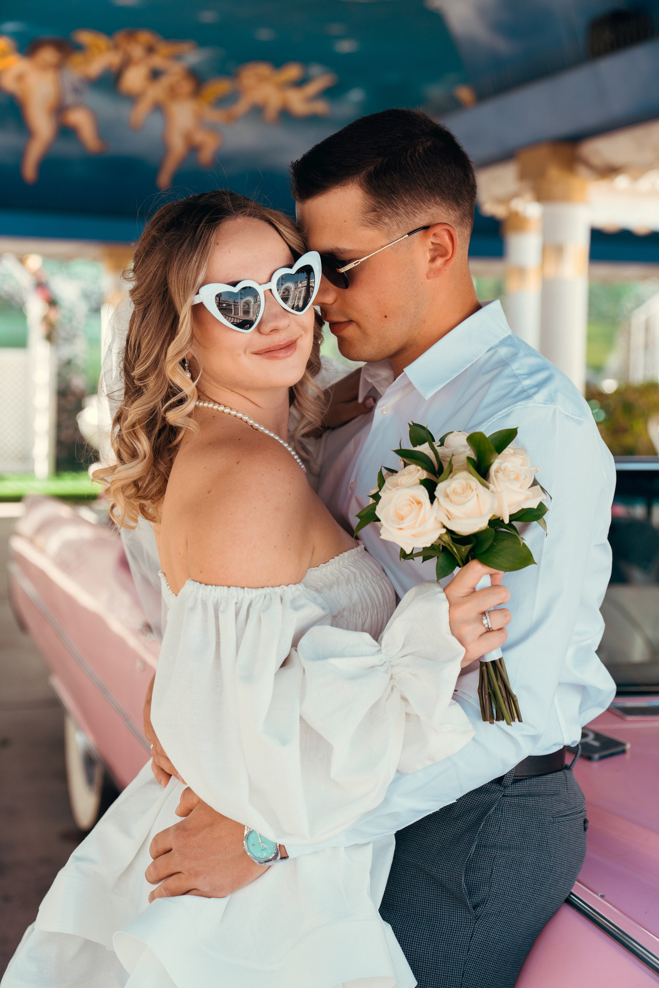 Iryna&Roman. Wedding & elopement photographer Viktoriya Kravtsov. Las Vegas