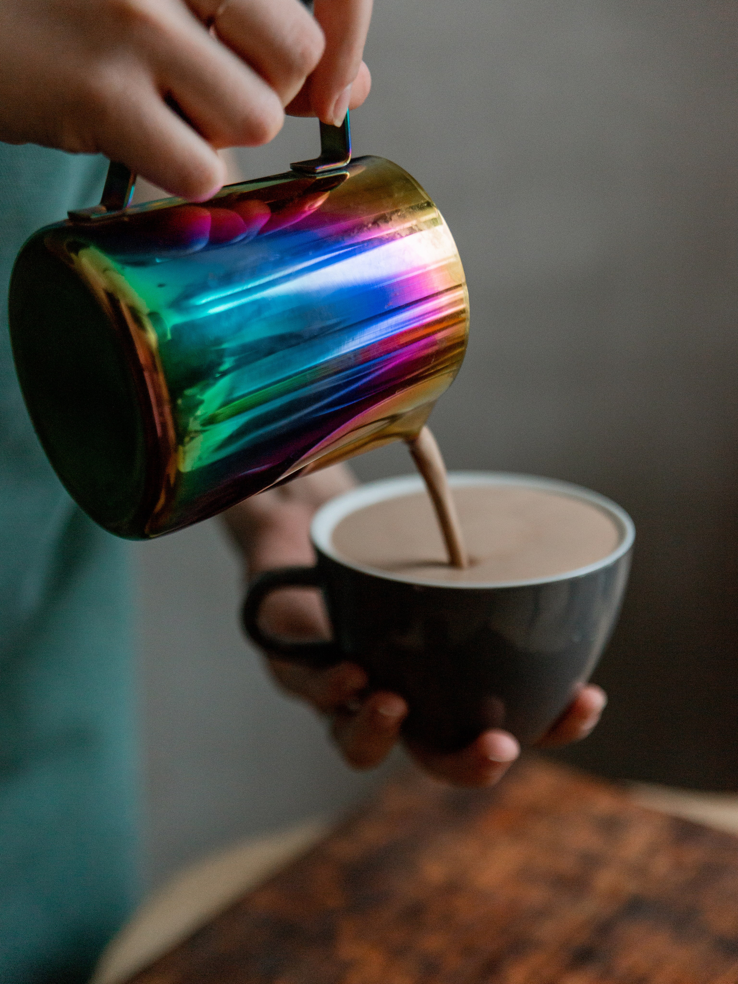 Kootyata coffee shop. Christmas menu. Photographer Vladmir Gladkov