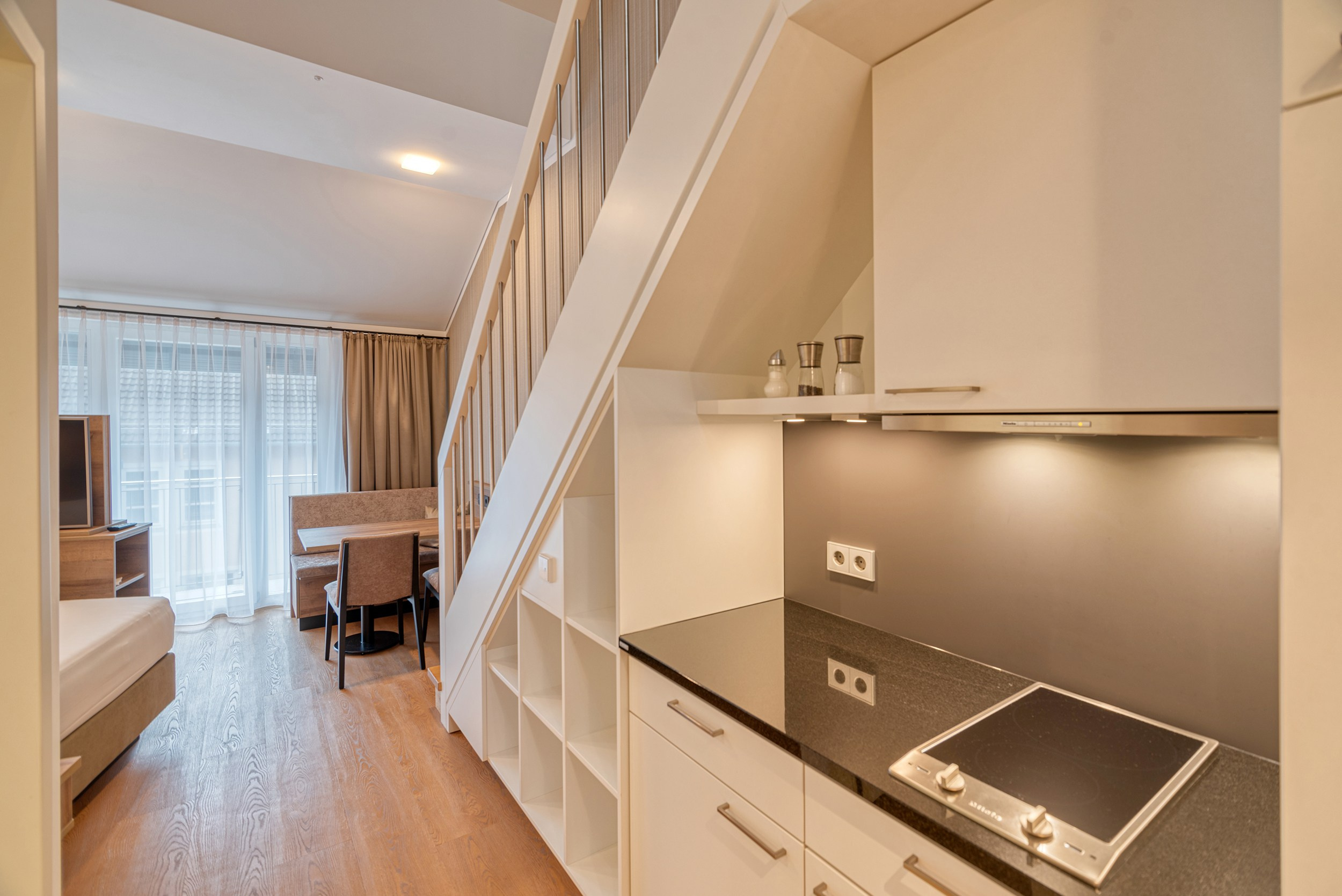 Beautiful photo shoot in Munich for a hotel WESTSIDE Hotel Garni. Photographer in Yerevan