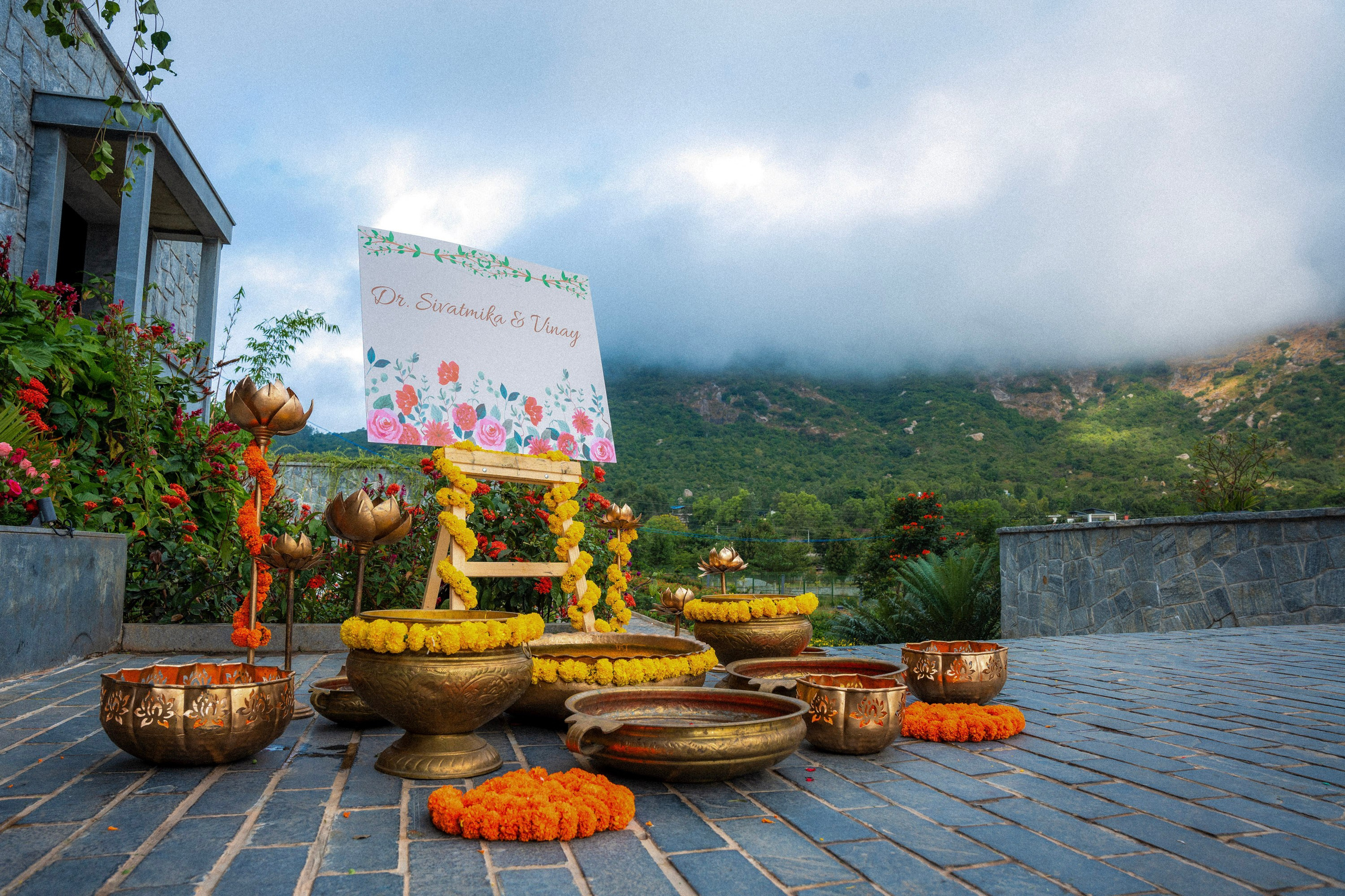 Sivatmika & Vinay, Wedding at Amitarasa, Nandi Hills | Truly Yours