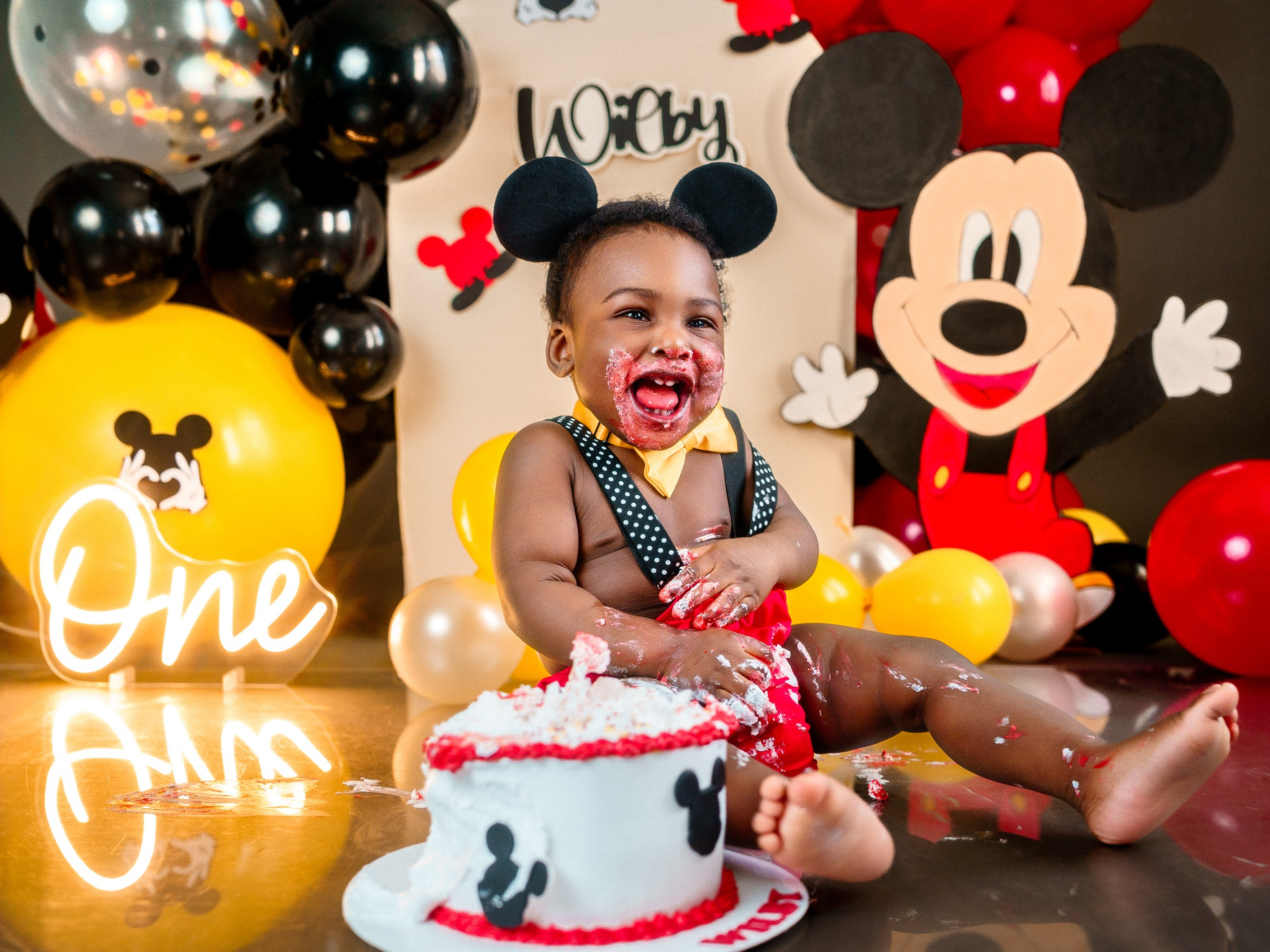 Cake Smash Photography Indianapolis & Beech Grove | Fine Art