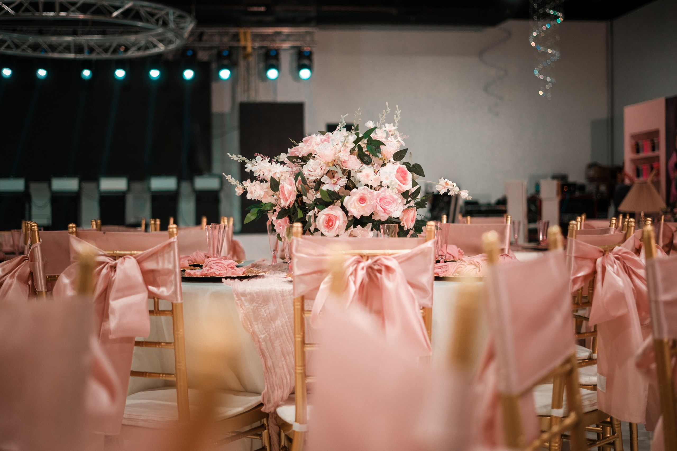 Blush & Gold Event Decor Inspiration at Star Events