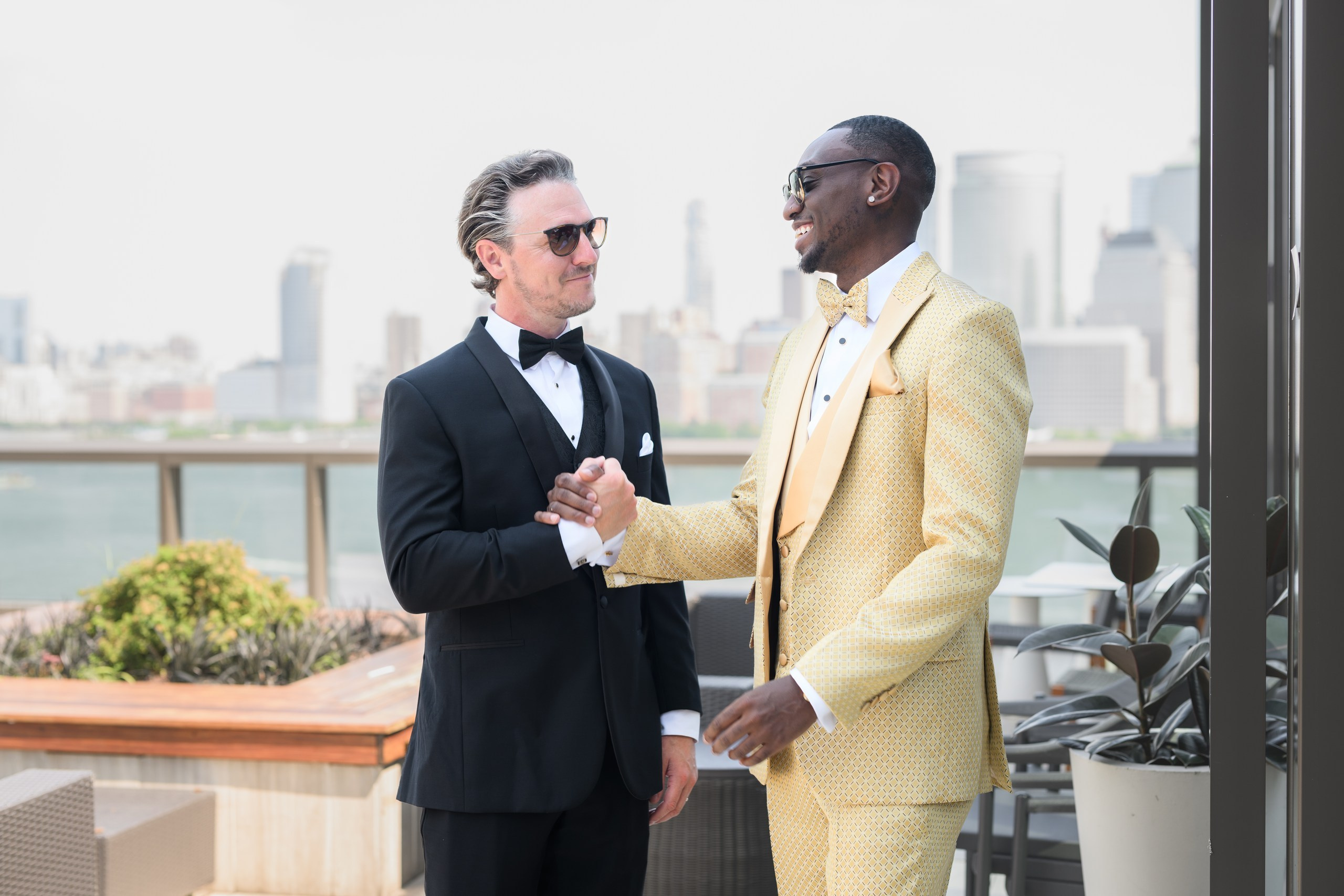 Briana & Kefim, Maritime Pars, Jersey City, NJ. Wedding Photo & Video