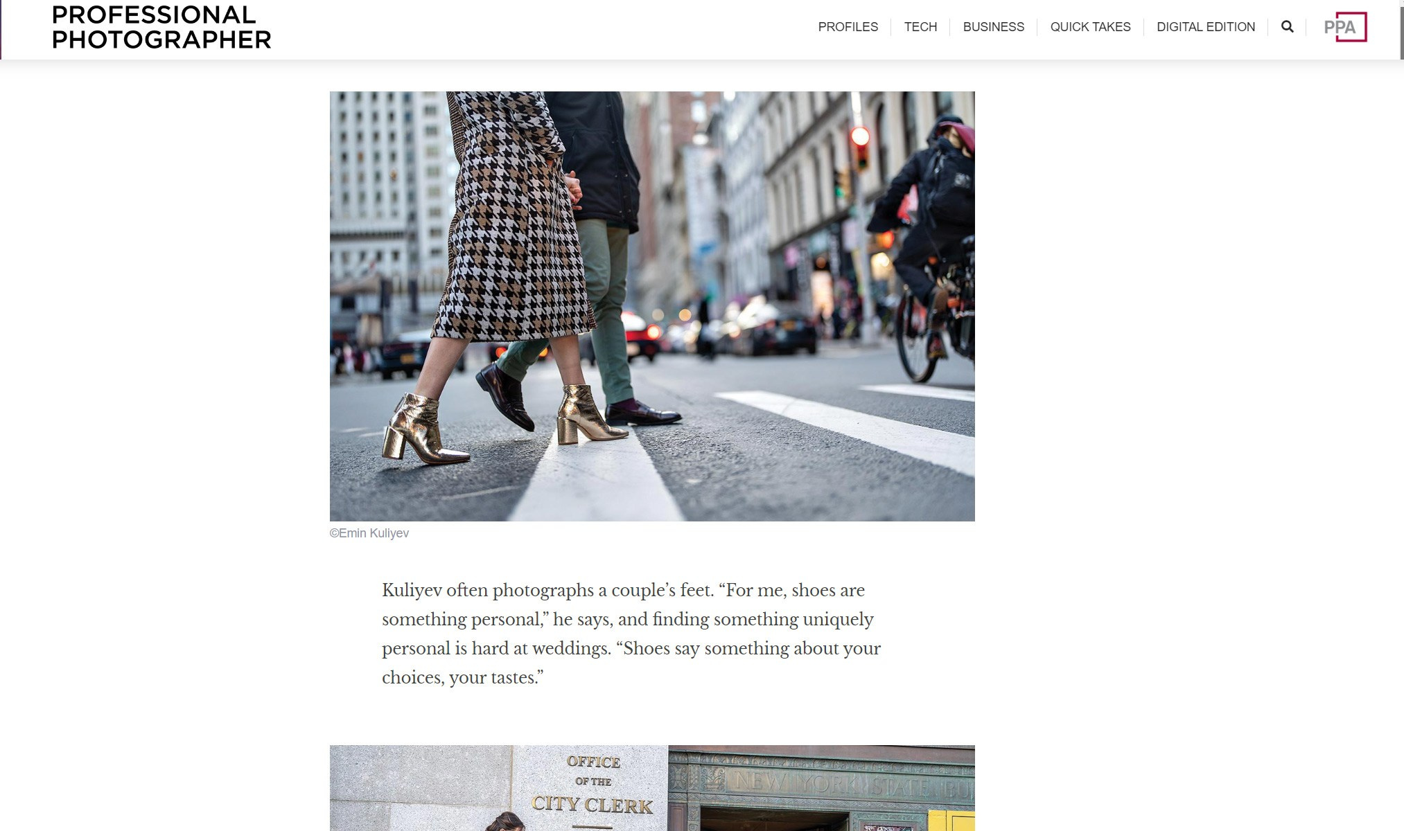 Two short articles about me in the latest issue of  (PPA) magazine. Emin Kuliyev — Award-Winning Wedding Photojournalist NYC & USA | Best Wedding Photographer Known for Candid, Timeless Moments