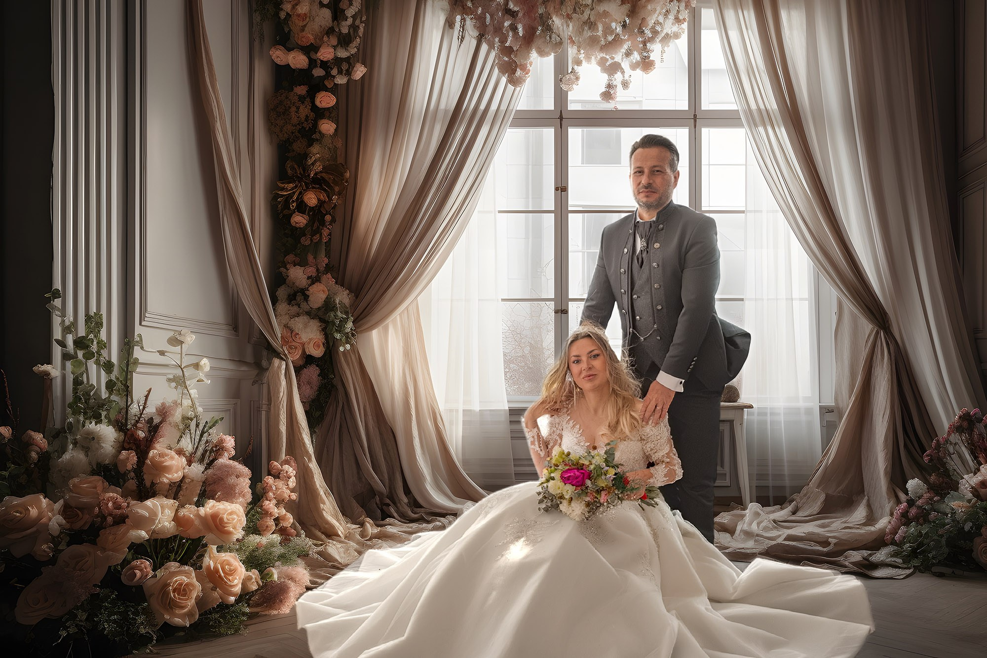 „Trash the Dress – ședință foto după nuntă”. Fotograf nuntă, portrete și evenimente București | Eduard Foto