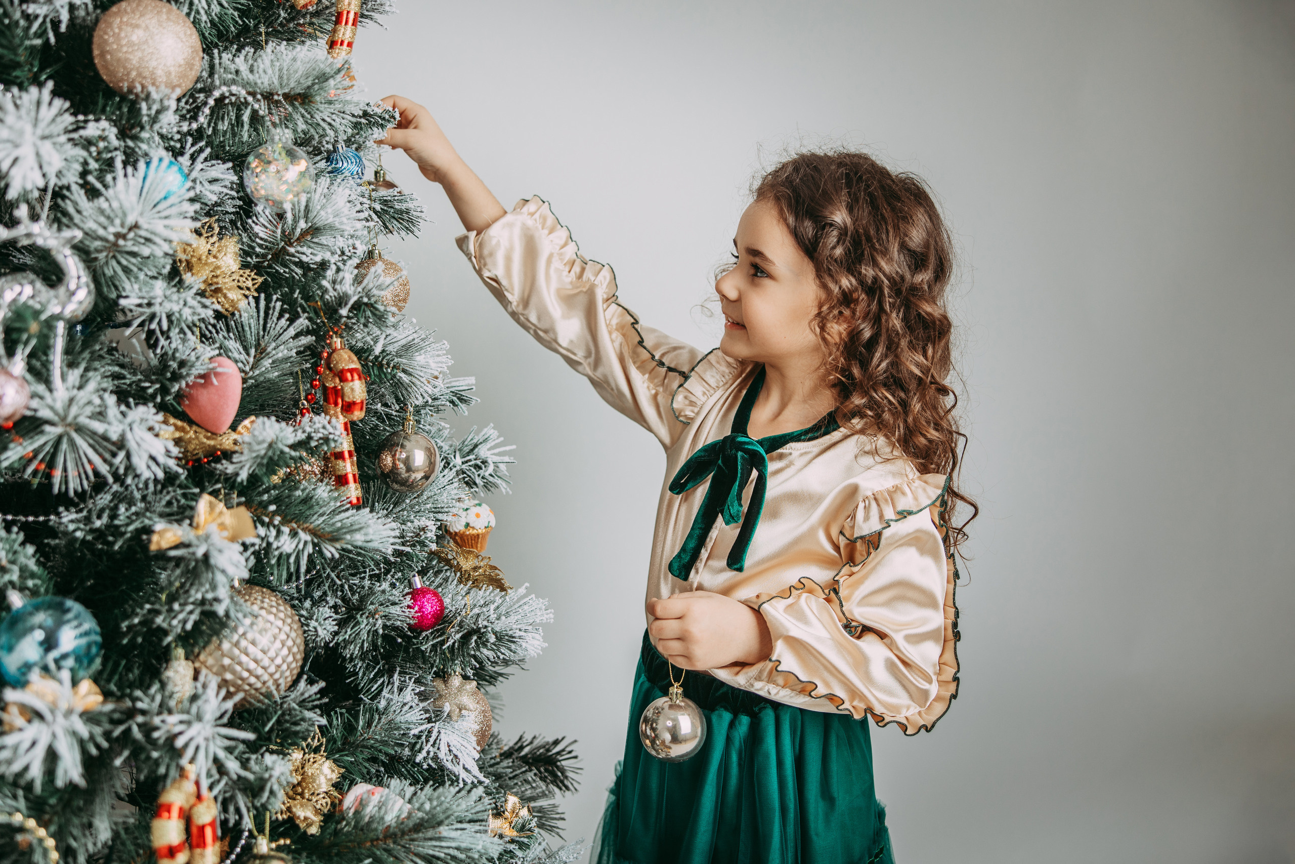 Новогодняя семейная фотосессия в студии GeorgeTLV в Хайфе. George TLV — профессиональный фотограф и ретушёр, Израиль / Profession