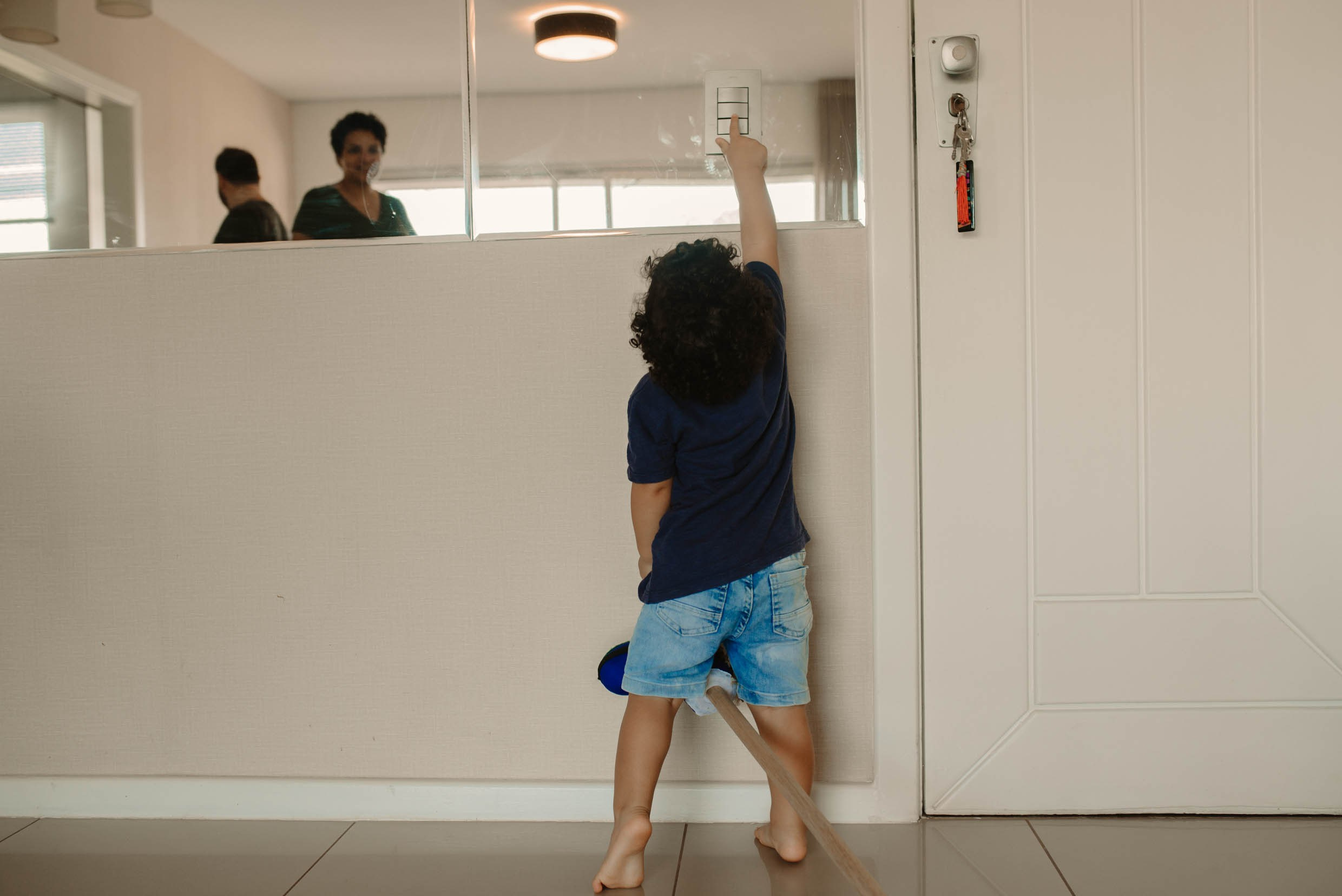 Uma tarde em família. Água Carmim Fotografia