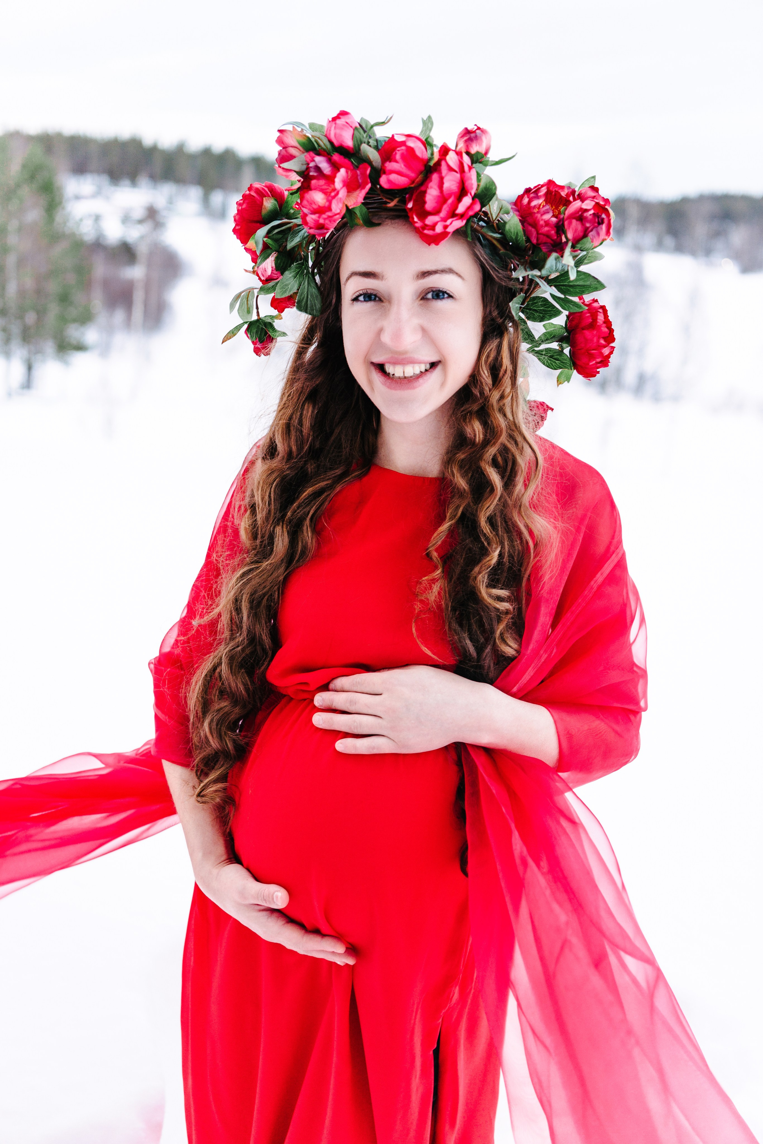 Gravidfotografering. Family and portrait photographer Natalja Biteniece