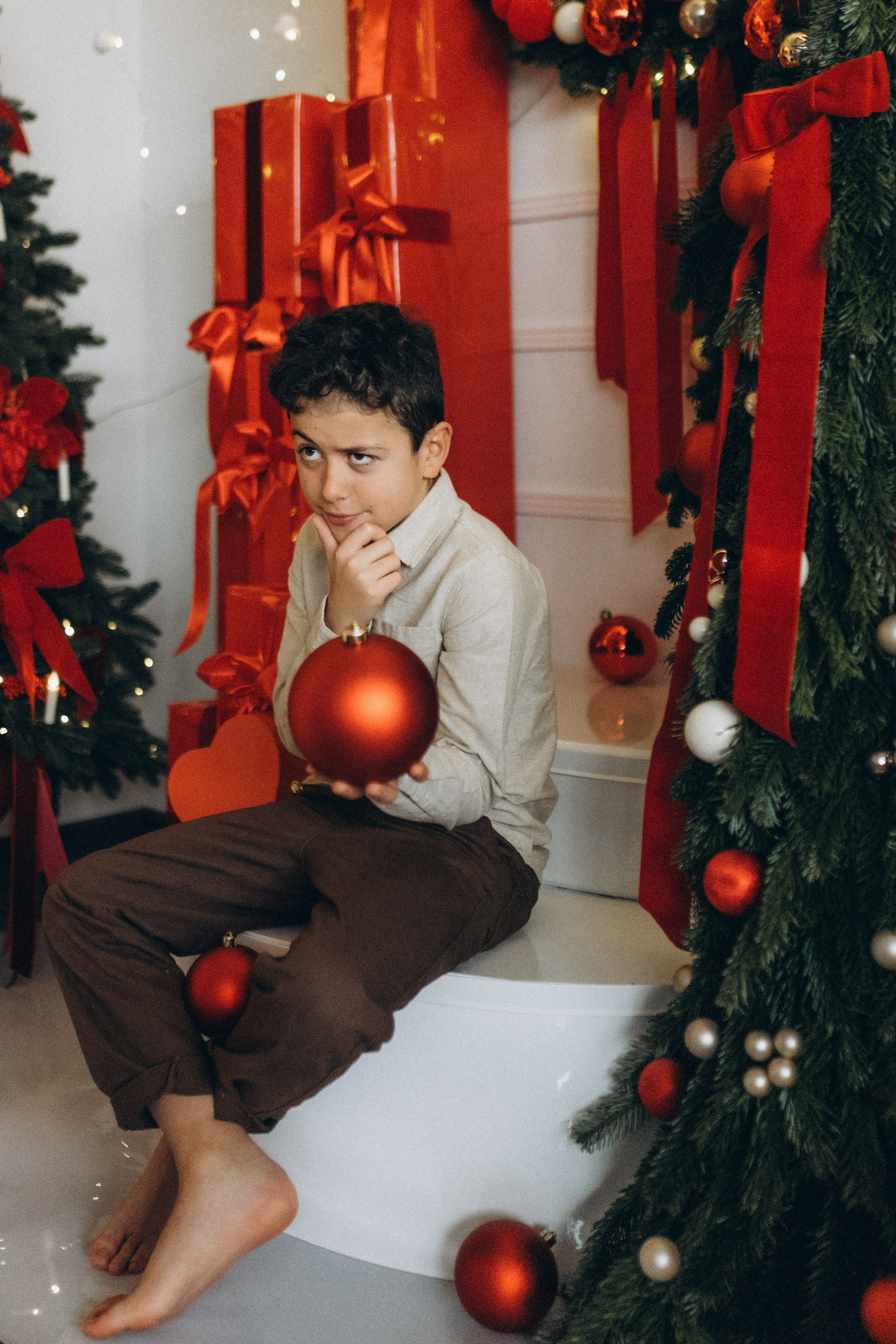 Merry Christmas. Семейный фотограф Лейпциг, Германия