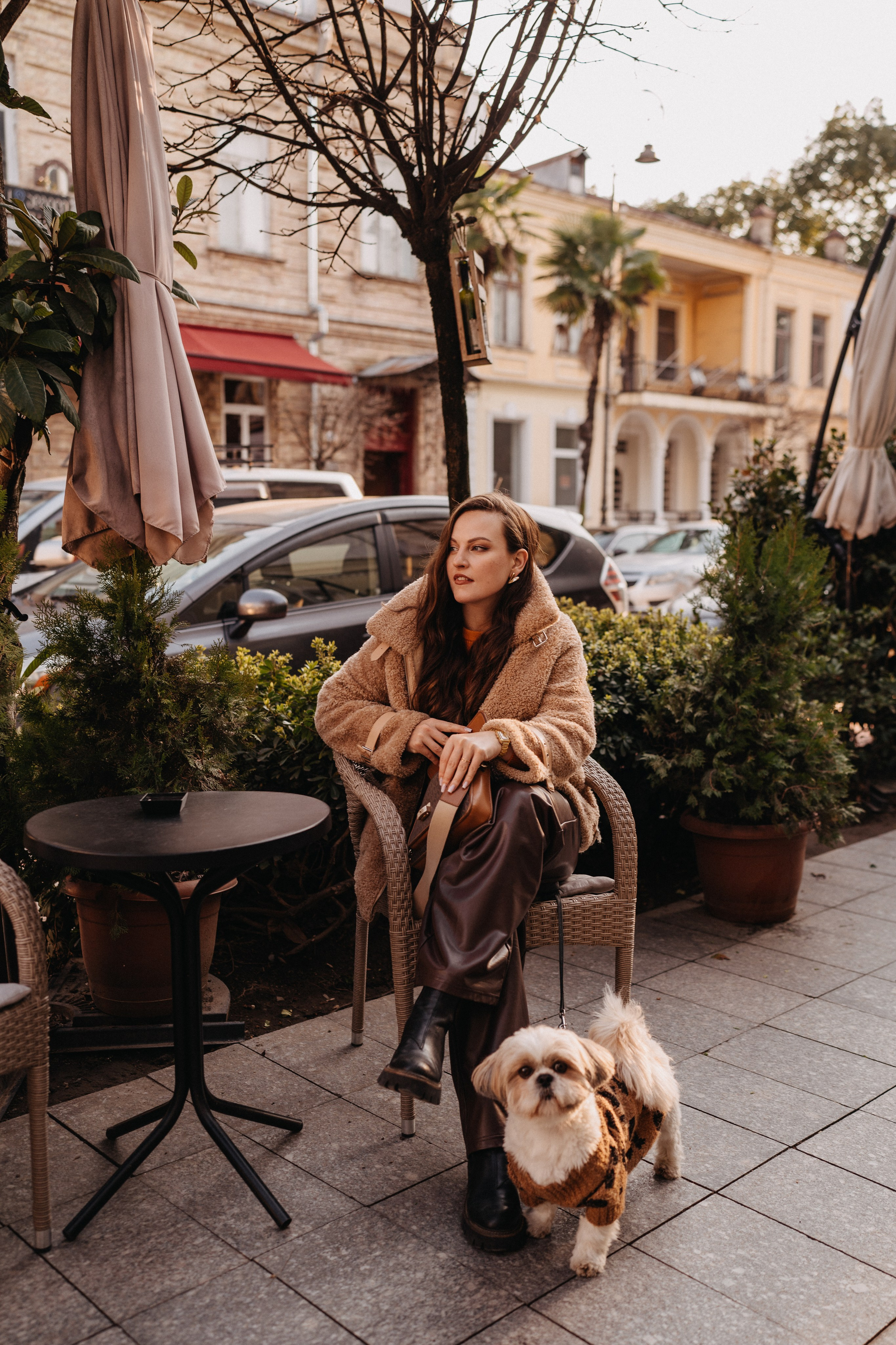 Фотосессия с собакой в Батуми. Портретный и свадебный фотограф в Батуми Валерия Азаренко