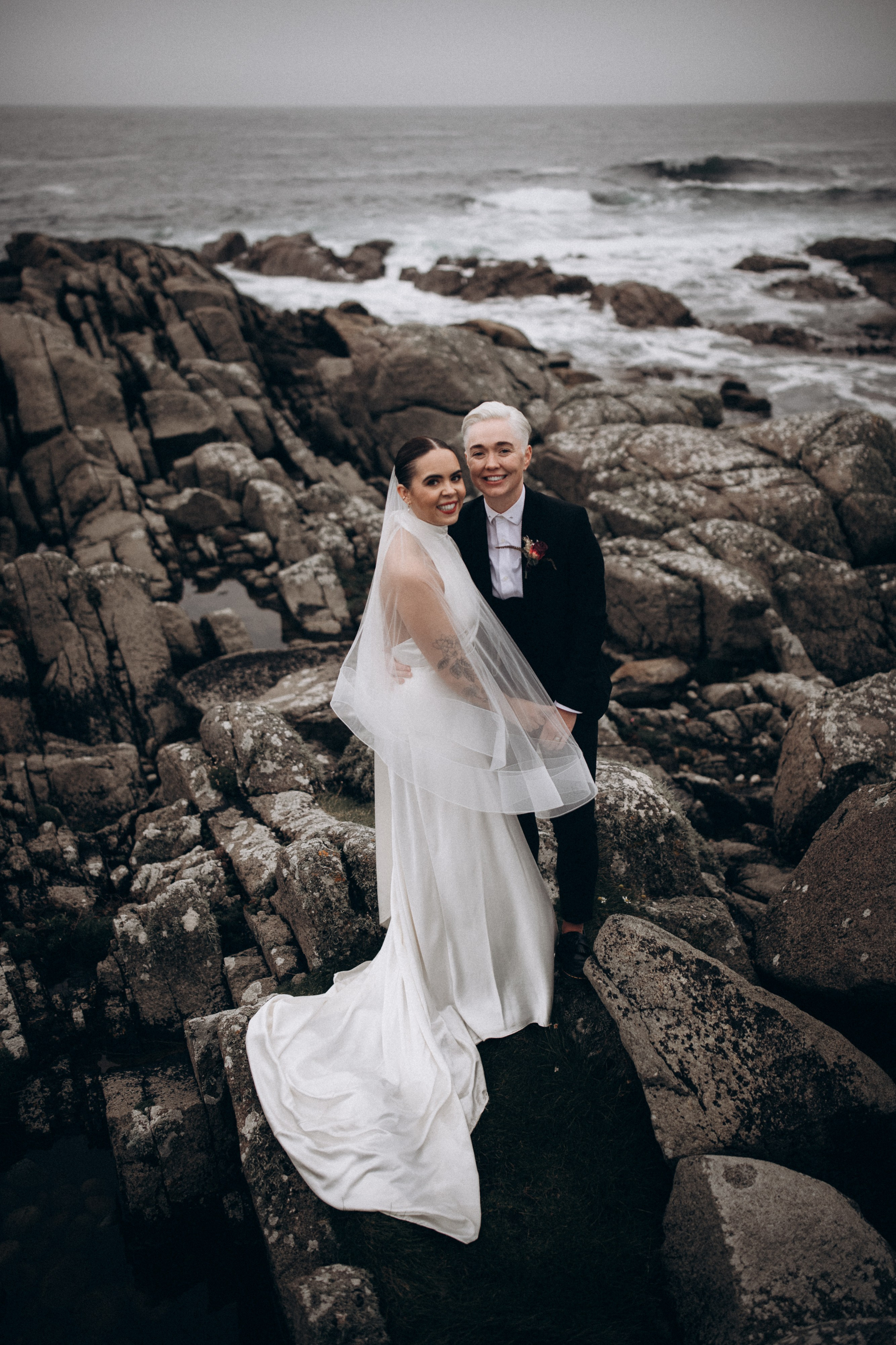 Elopement photoshoot in Ireland. Wedding & Family photographer in County Donegal and Dublin, Ireland
