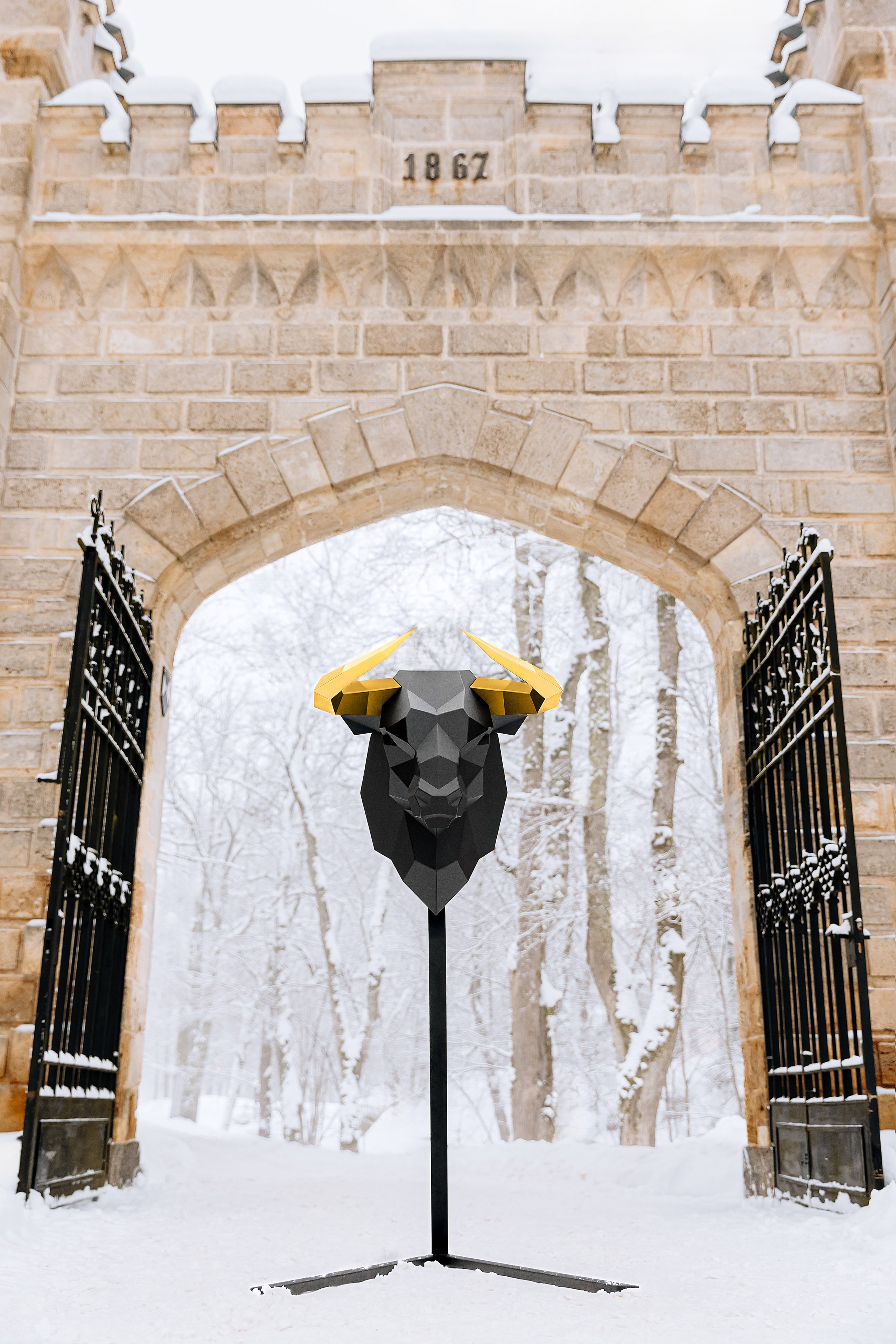 Einberg Design — Sigulda. Stainless steel sculptures. Timeless Wedding & Event Photography — based London, working across Europe