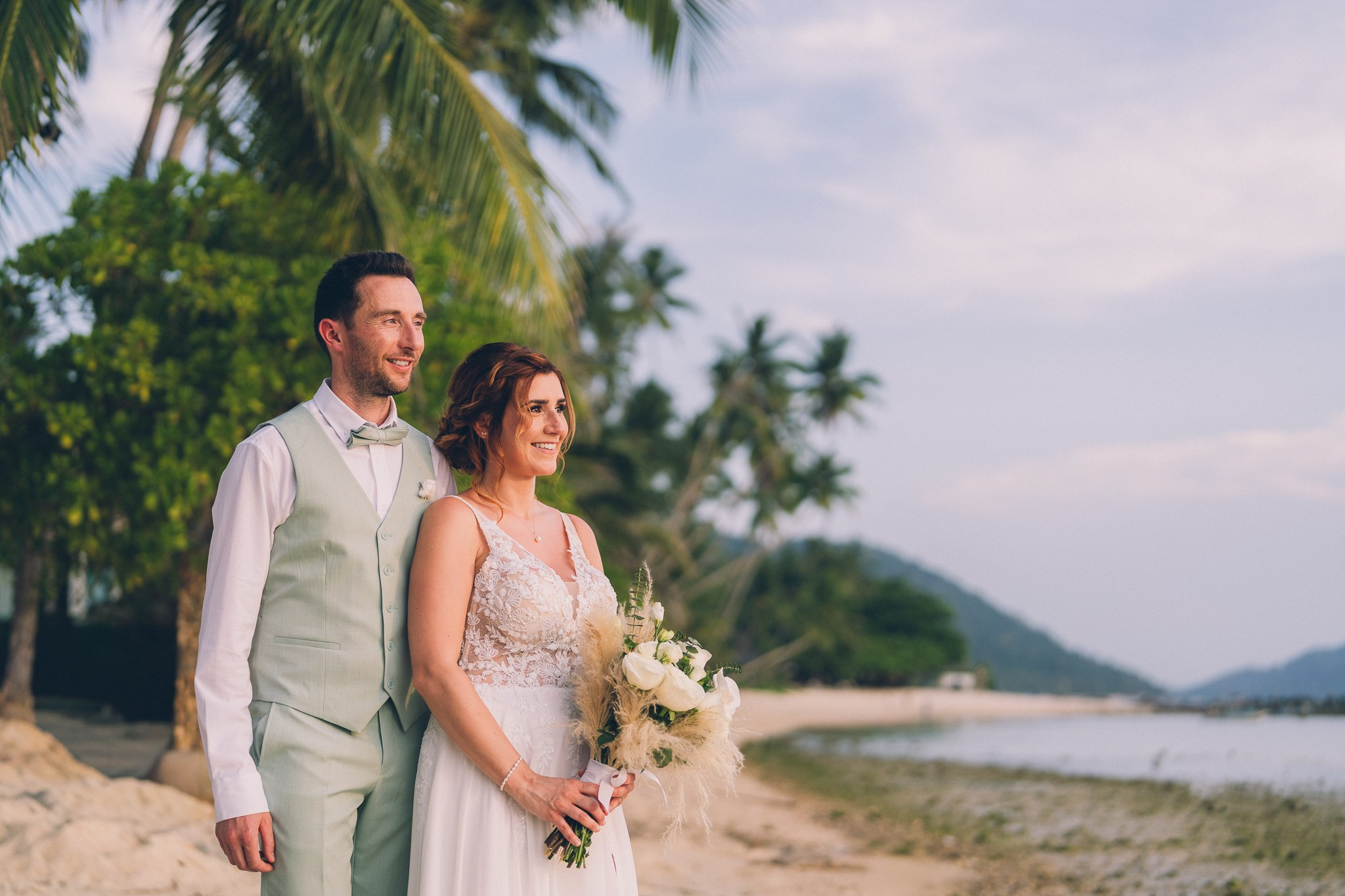 Chloe and Jimmy. Wedding on Koh Samui, Thailand
