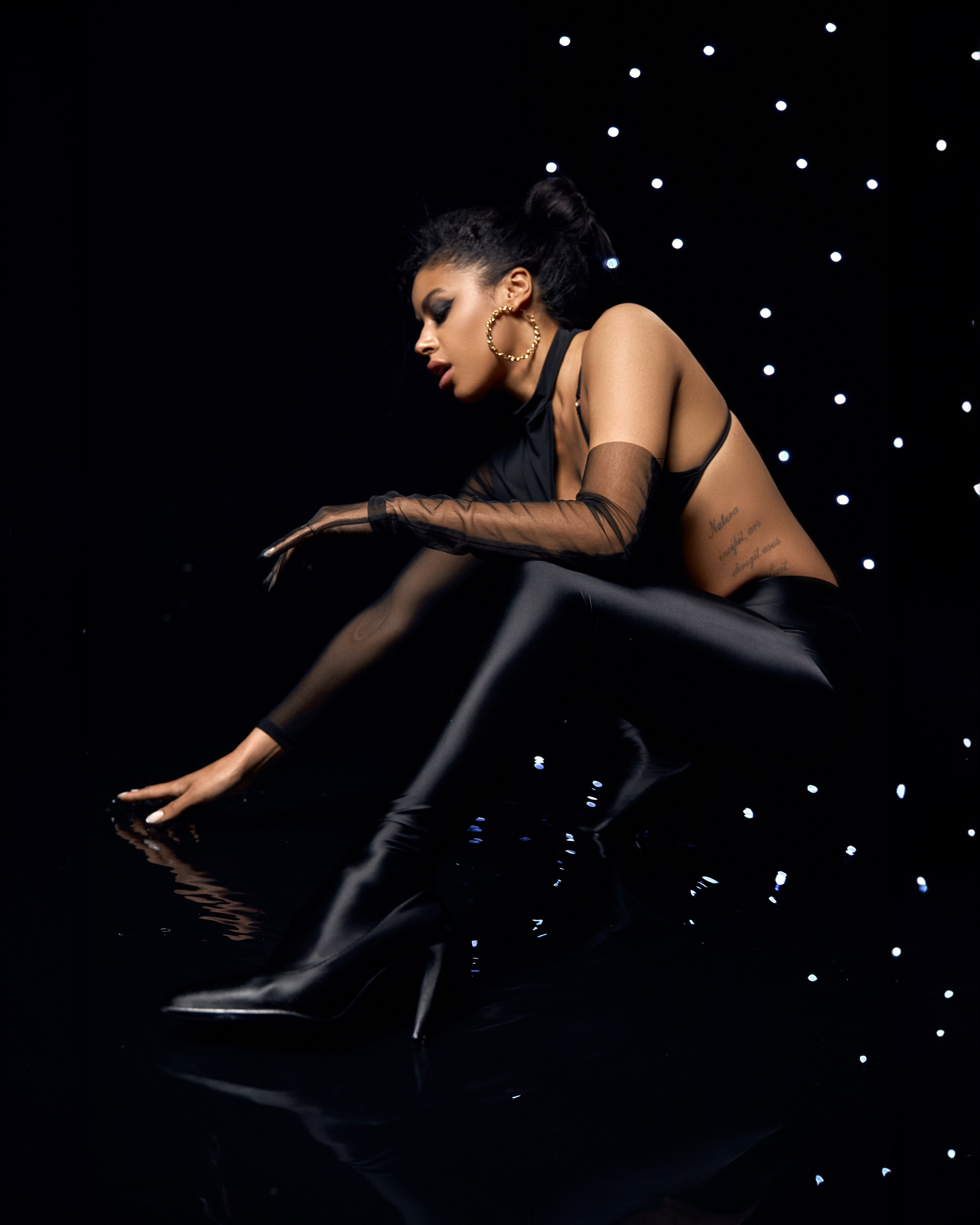 Studio-Shooting. Portraitfotografin Natalia Calcagnile