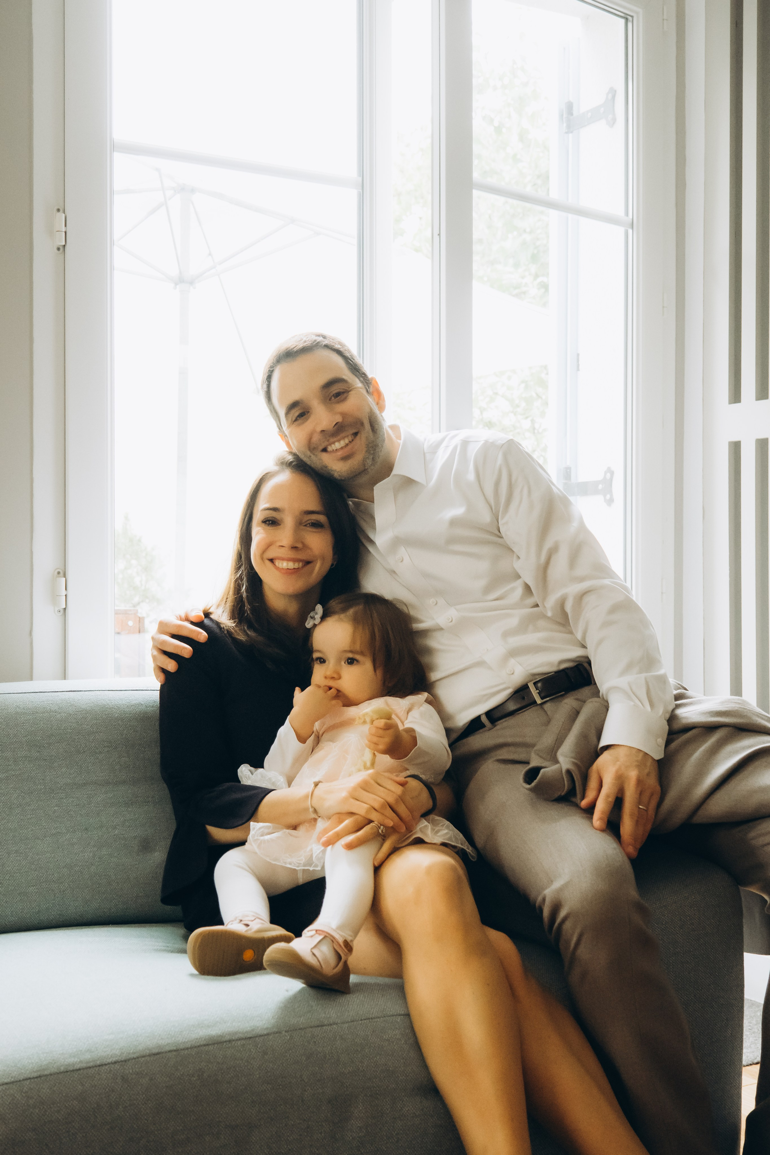 Christening home party. Photographer in Paris Marina Chaput