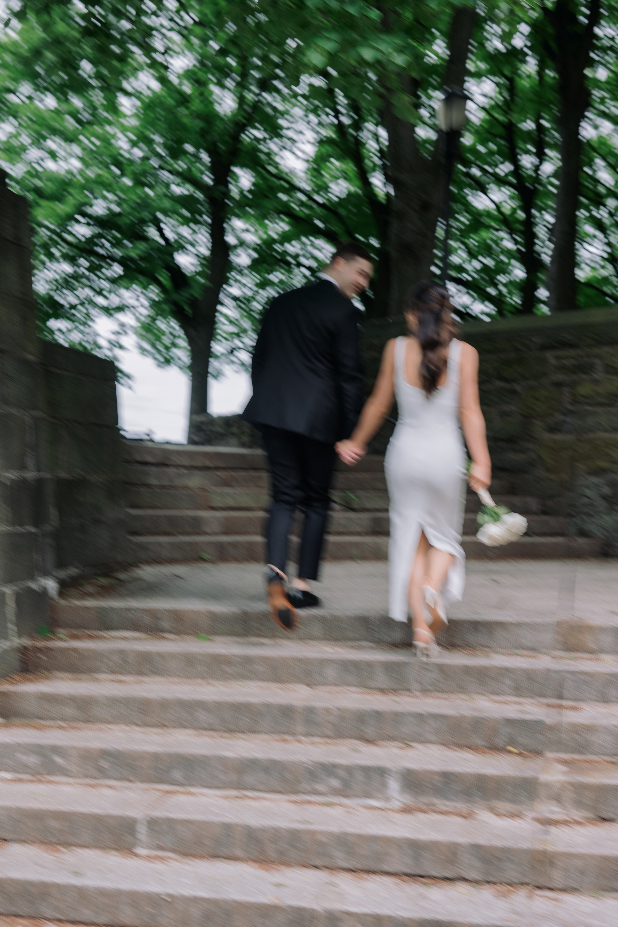 Jennifer & John. Engagement Photoshoot at The Cloisters, Fort Tryon Park