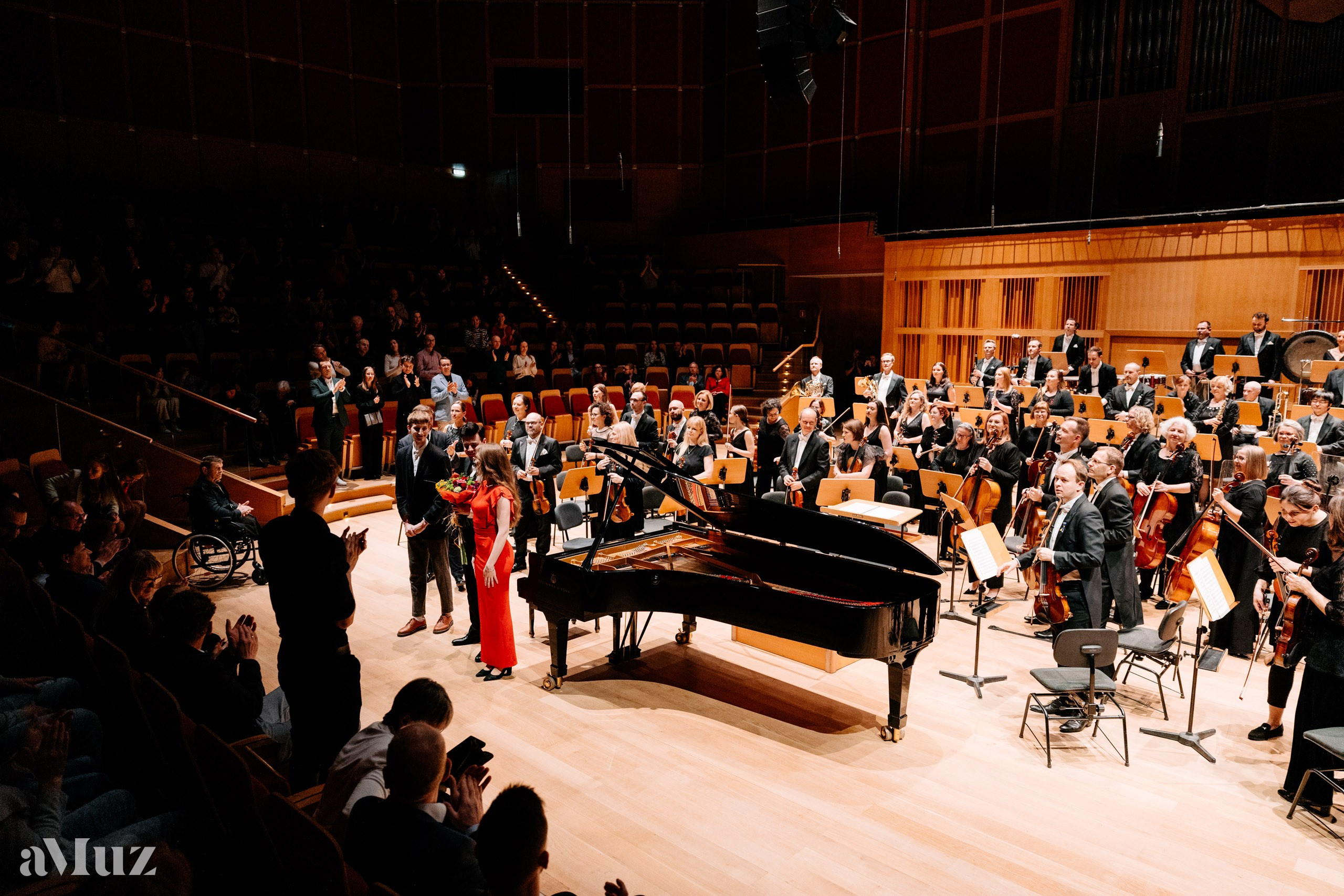 Koncert dyplomantów aMuz w Polskiej Filharmonii Bałtyckiej. Fotograf Ślubny Warszawa - Sesje Biznesowe Rodzinne Eventy