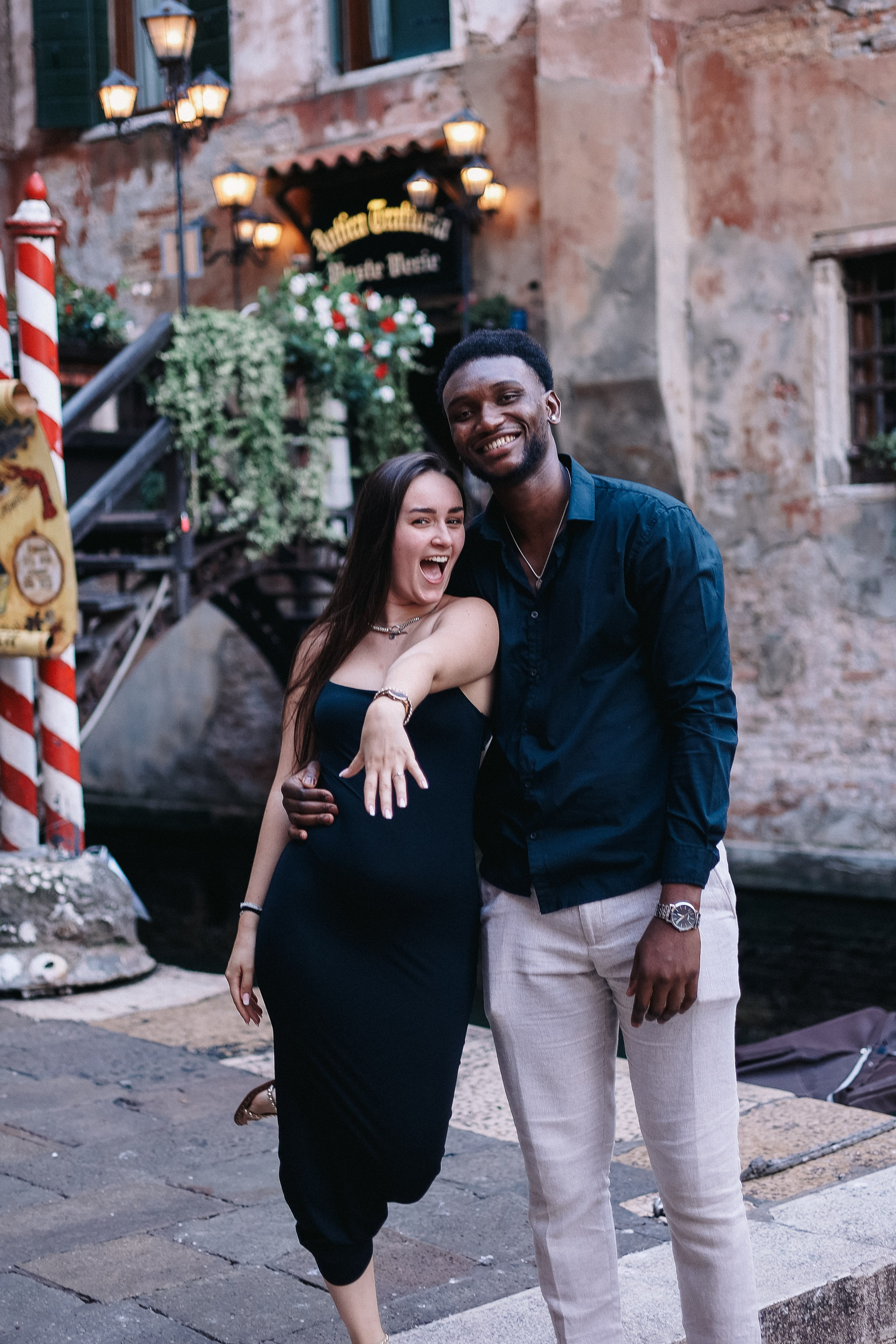 Mixed couple marriage 