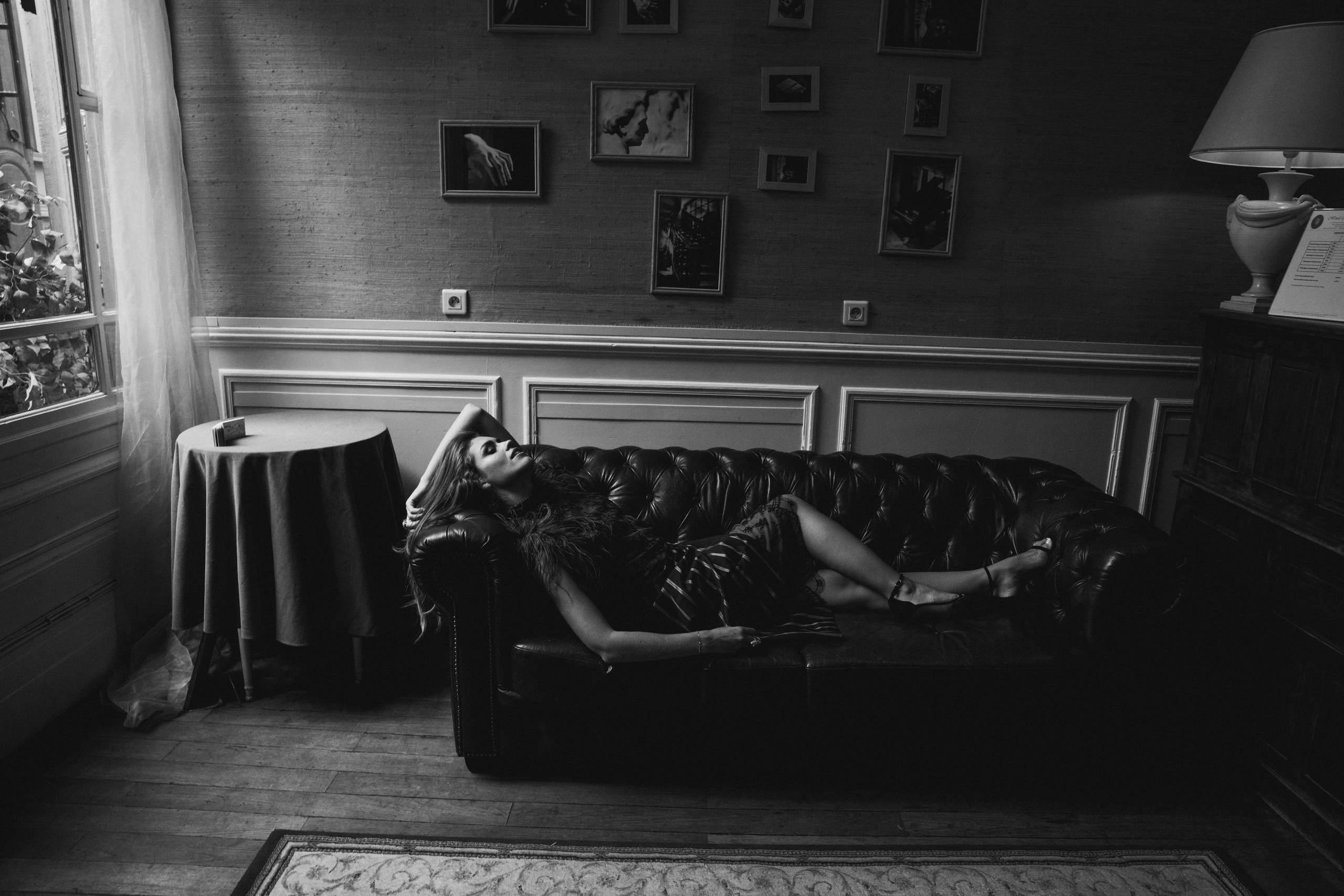 An Editorial Hotel Portrait Session in Paris — Polina. Paris Wedding Photographer