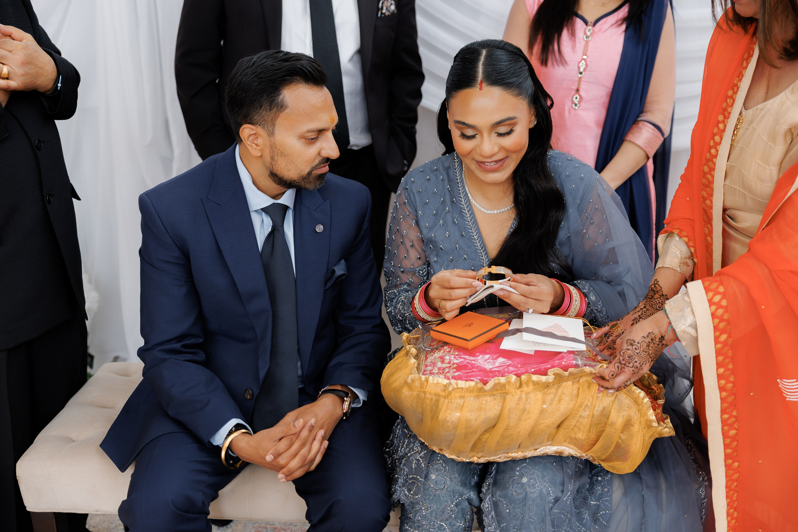 Rokha ceremony. Home