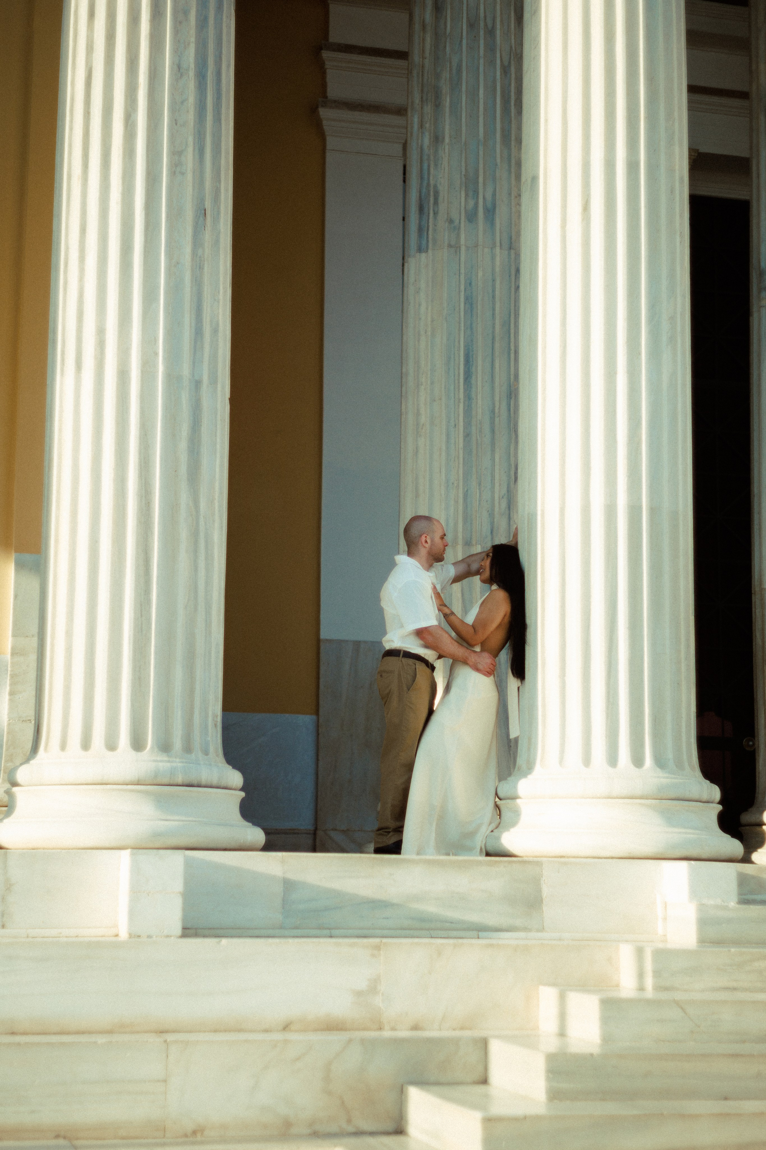 Angel and Rich engagement. Photographer in Greece Kristina