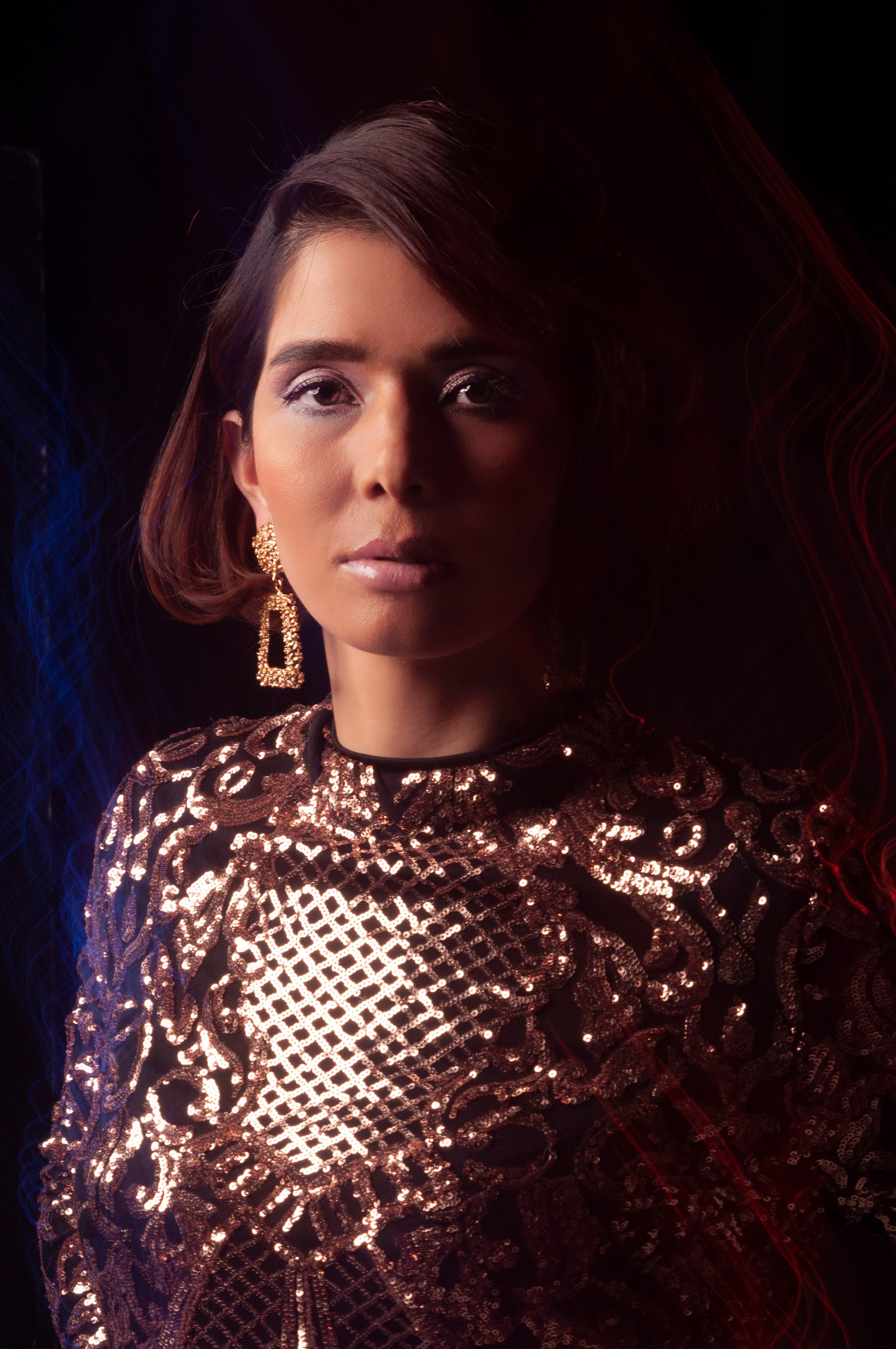 COLORED LIGHTING. PERSONAL PHOTOGRAPHER