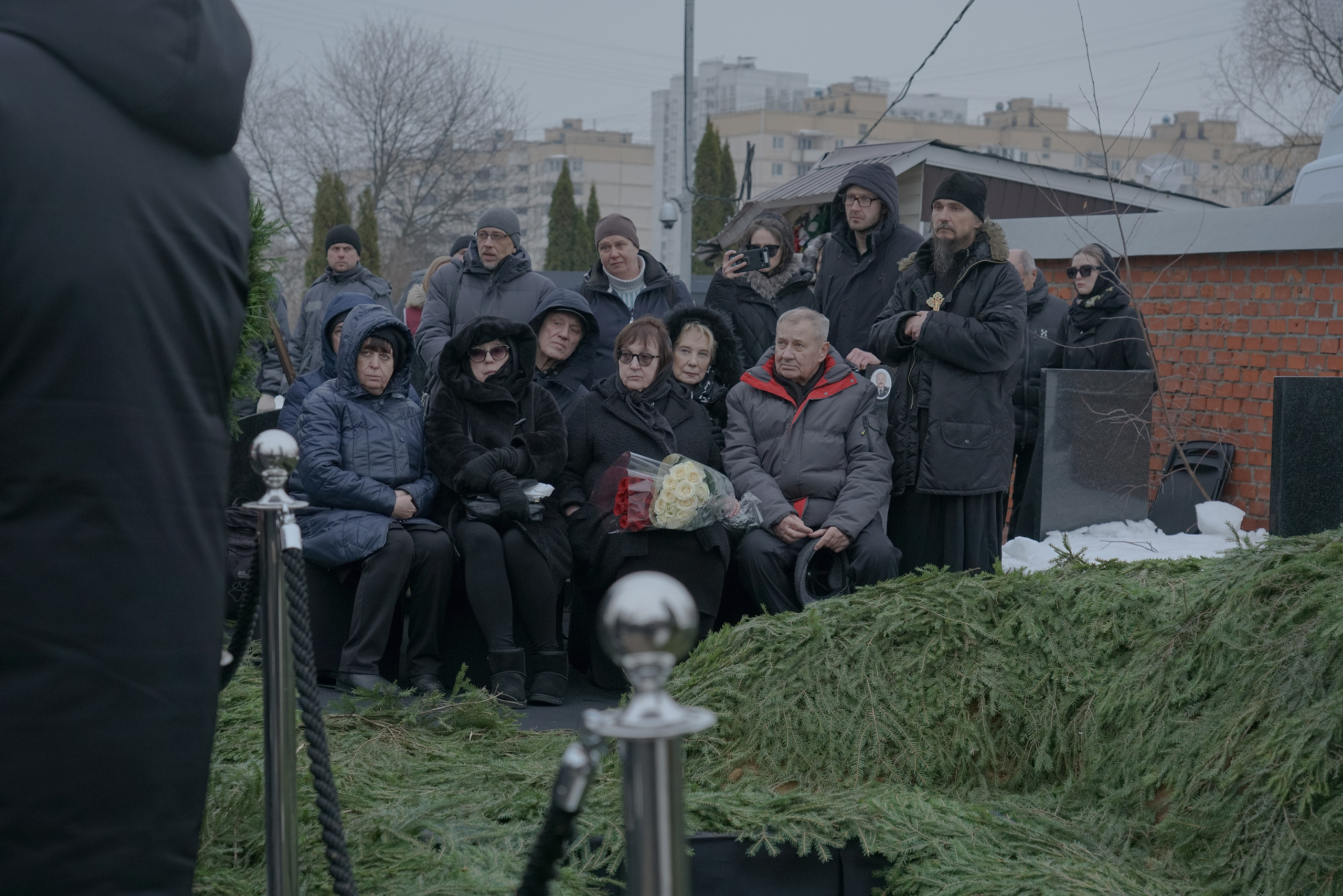 Alexei Navalny’s funeral. Marina Sycheva