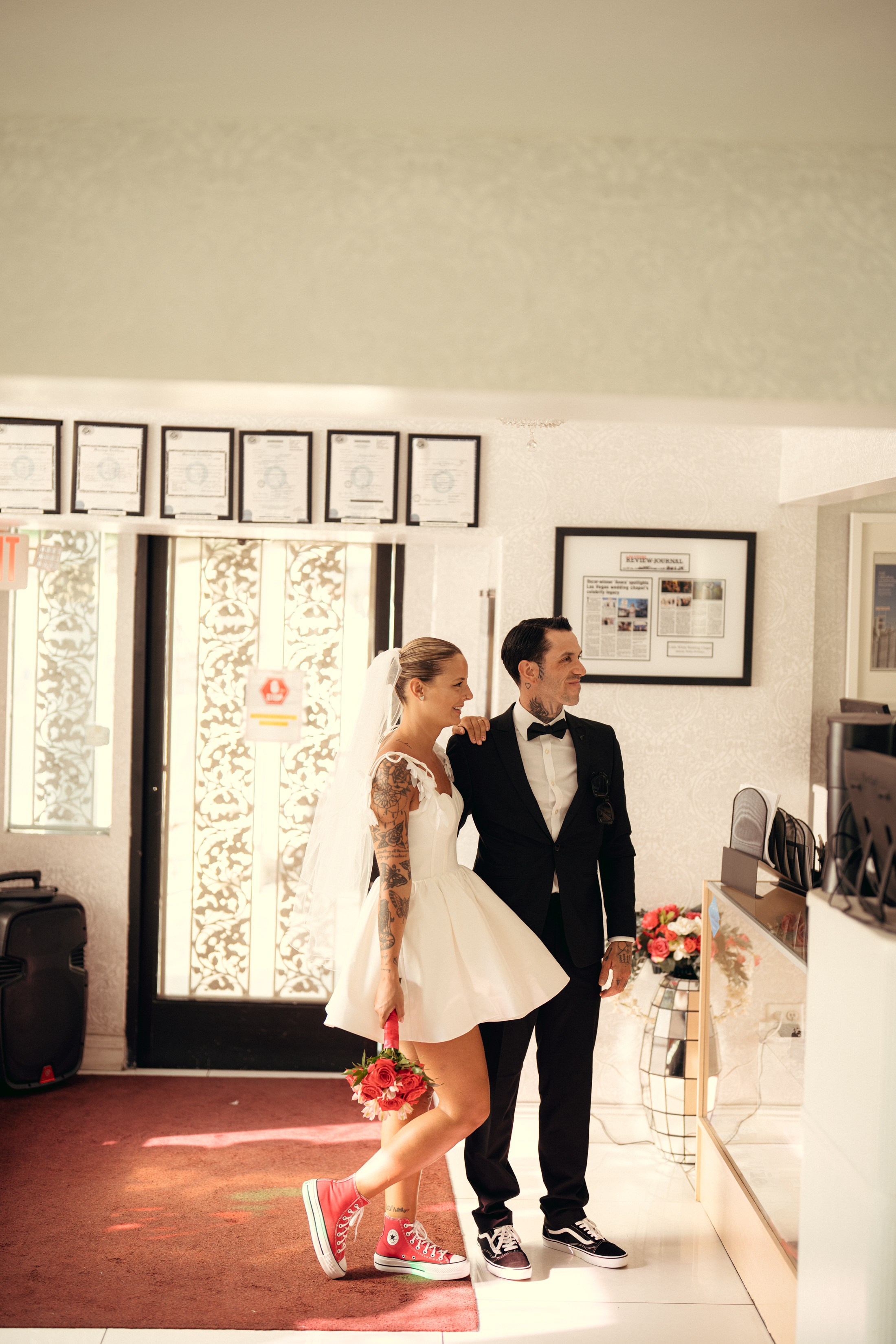 Klara&Marsel. Wedding & elopement photographer Viktoriya Kravtsov. Las Vegas