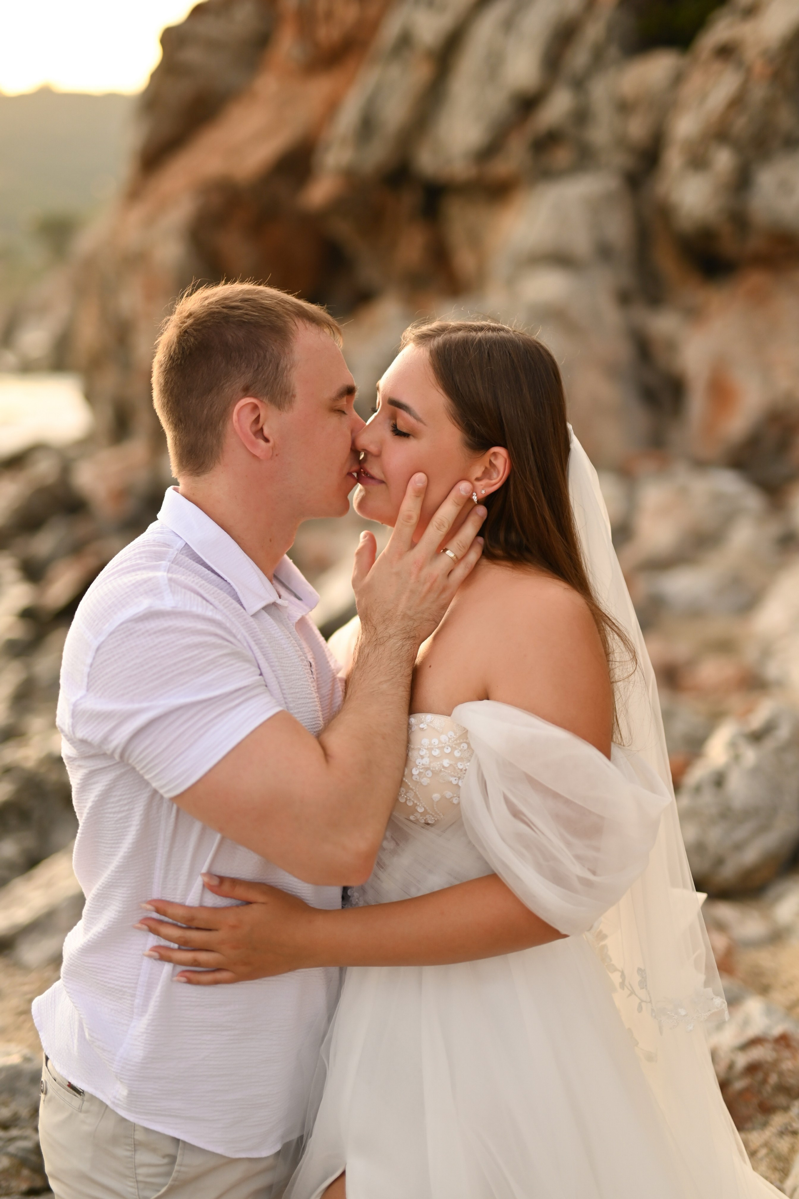 Свадебная съемка на пляже Клеопатра. Photographer in Alanya, Side, Manavgat. Türkiye