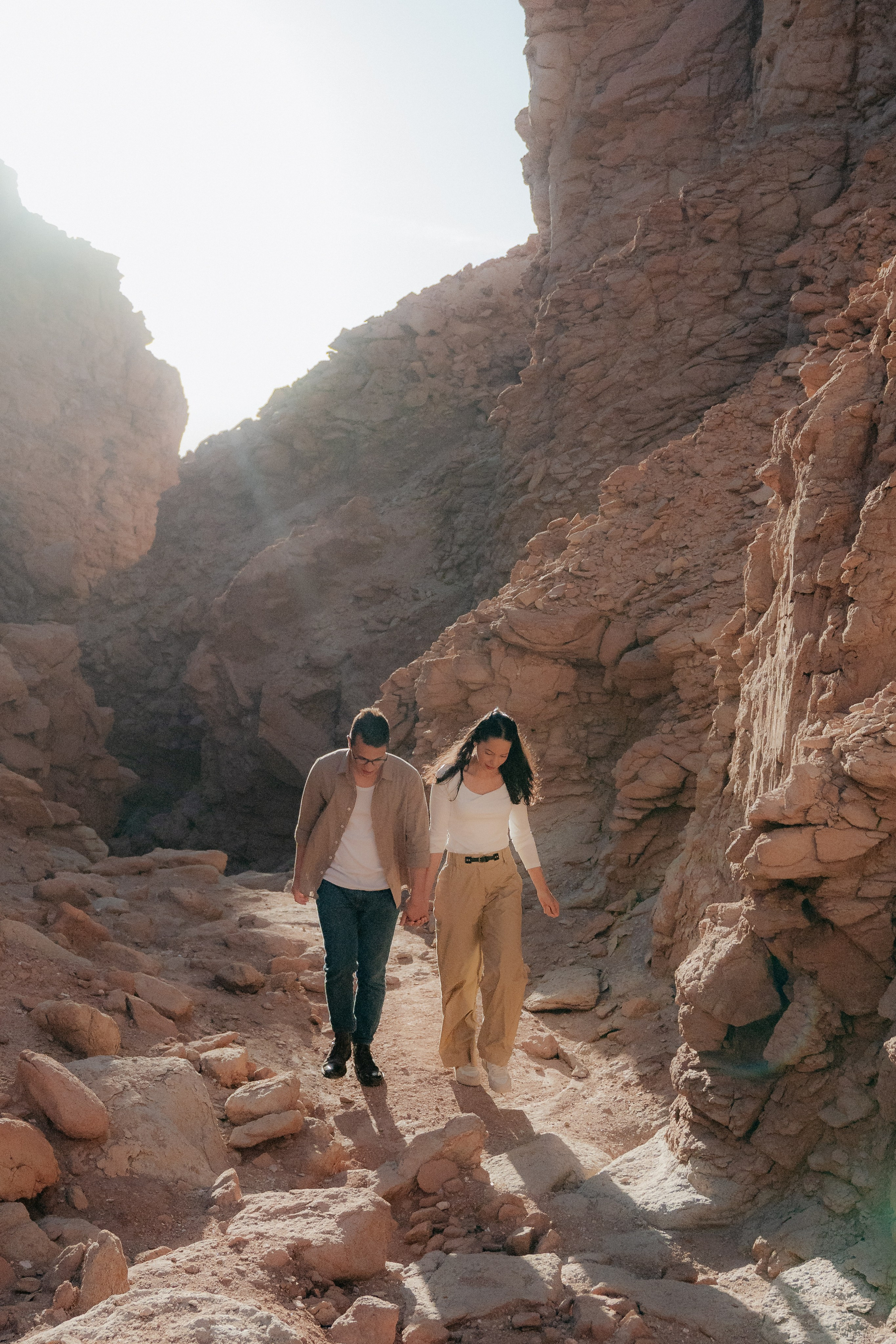 Sessão casual no Vale dos Cogumelos. Fotógrafo em San Pedro de Atacama