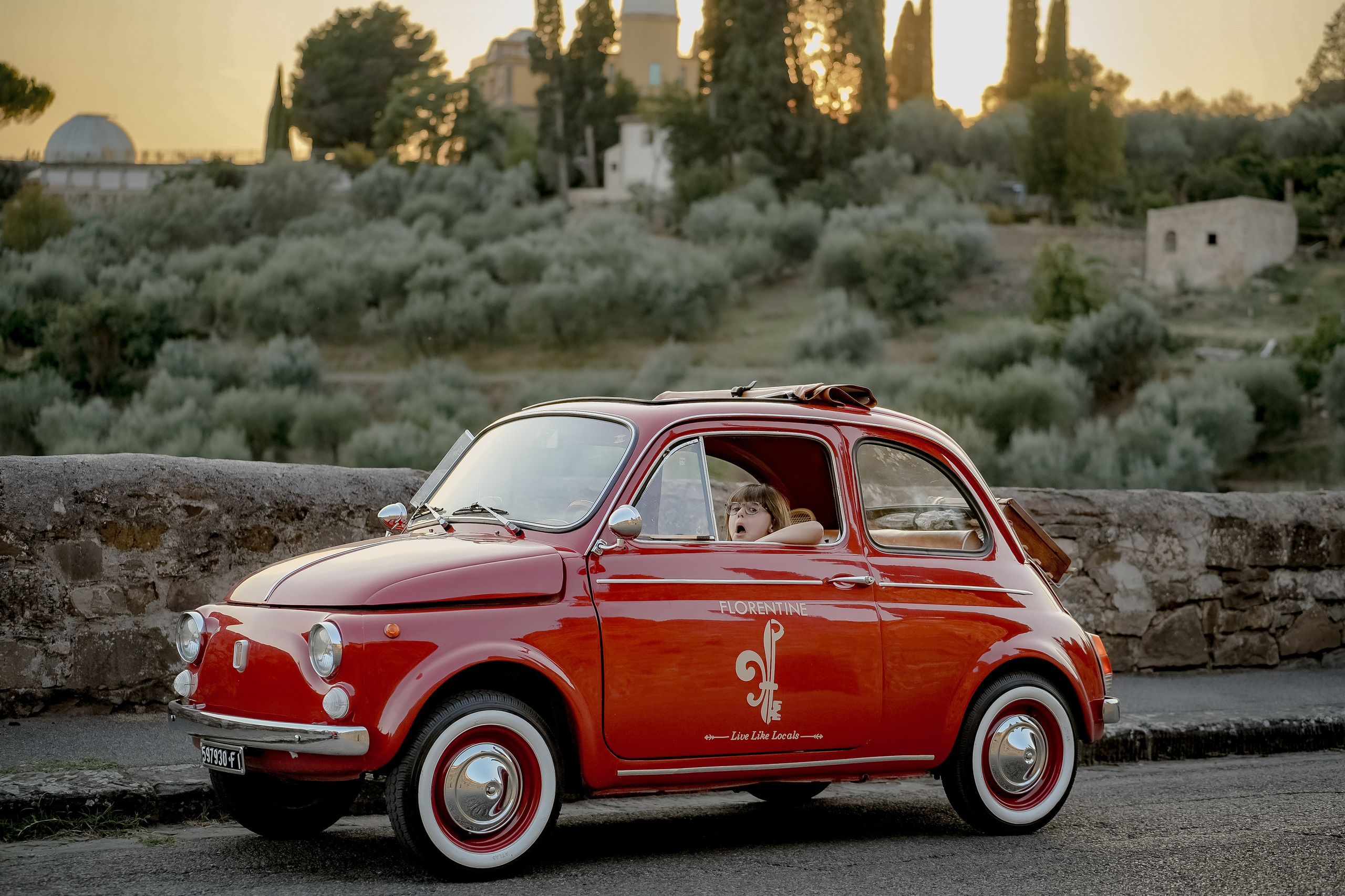 Fiat 500. Stefano Passerini Editorial Wedding Photographer in Italy