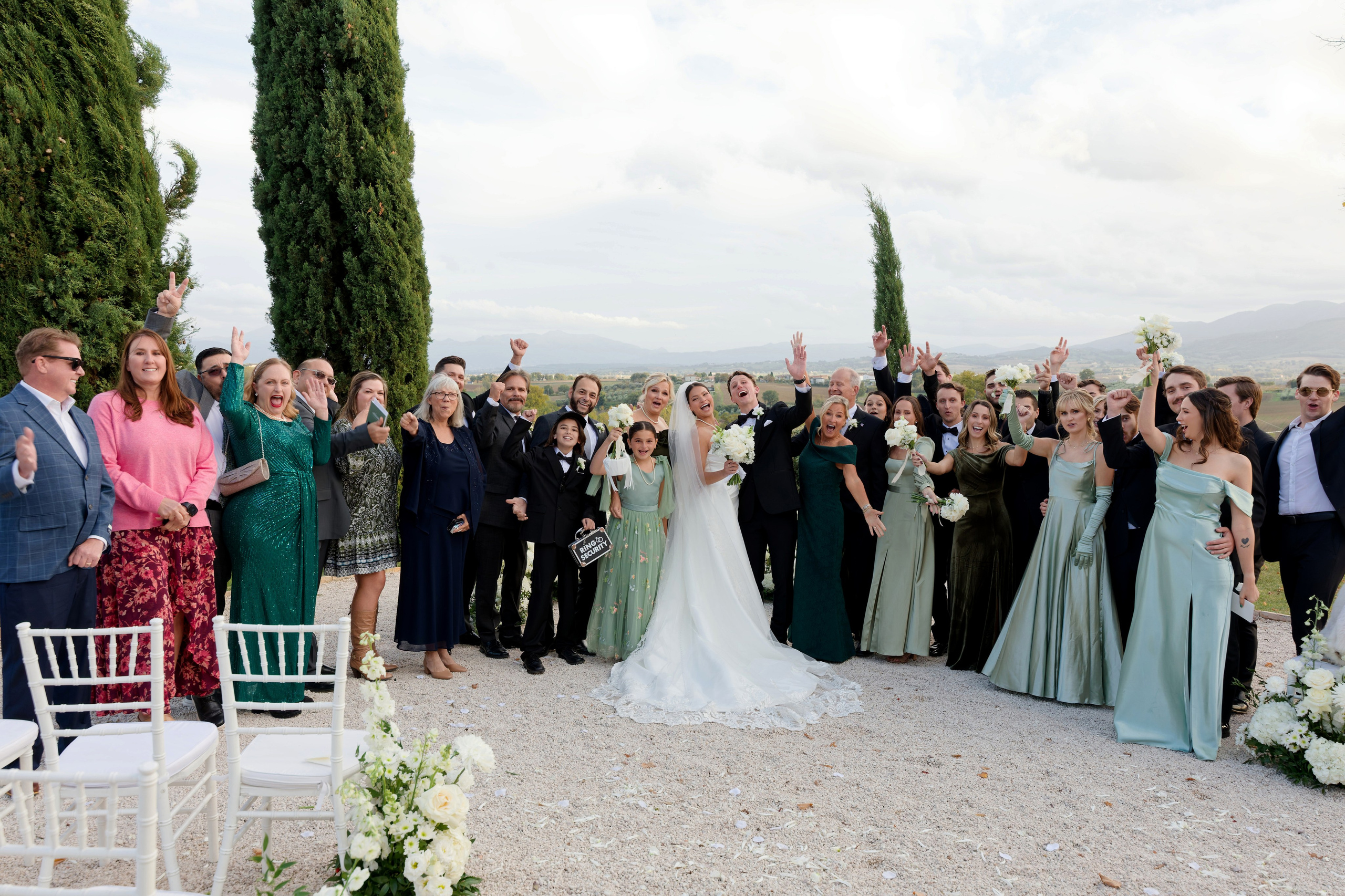 Wedding at Fonte Sala, Umbria