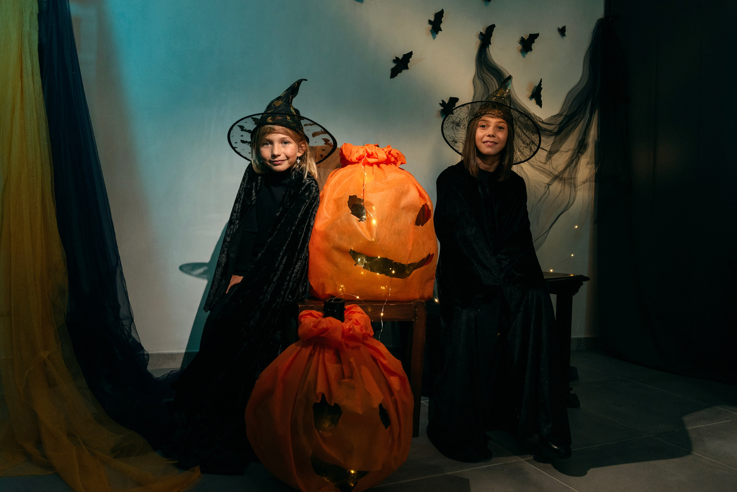 Servizio fotografico Halloween in studio bambini