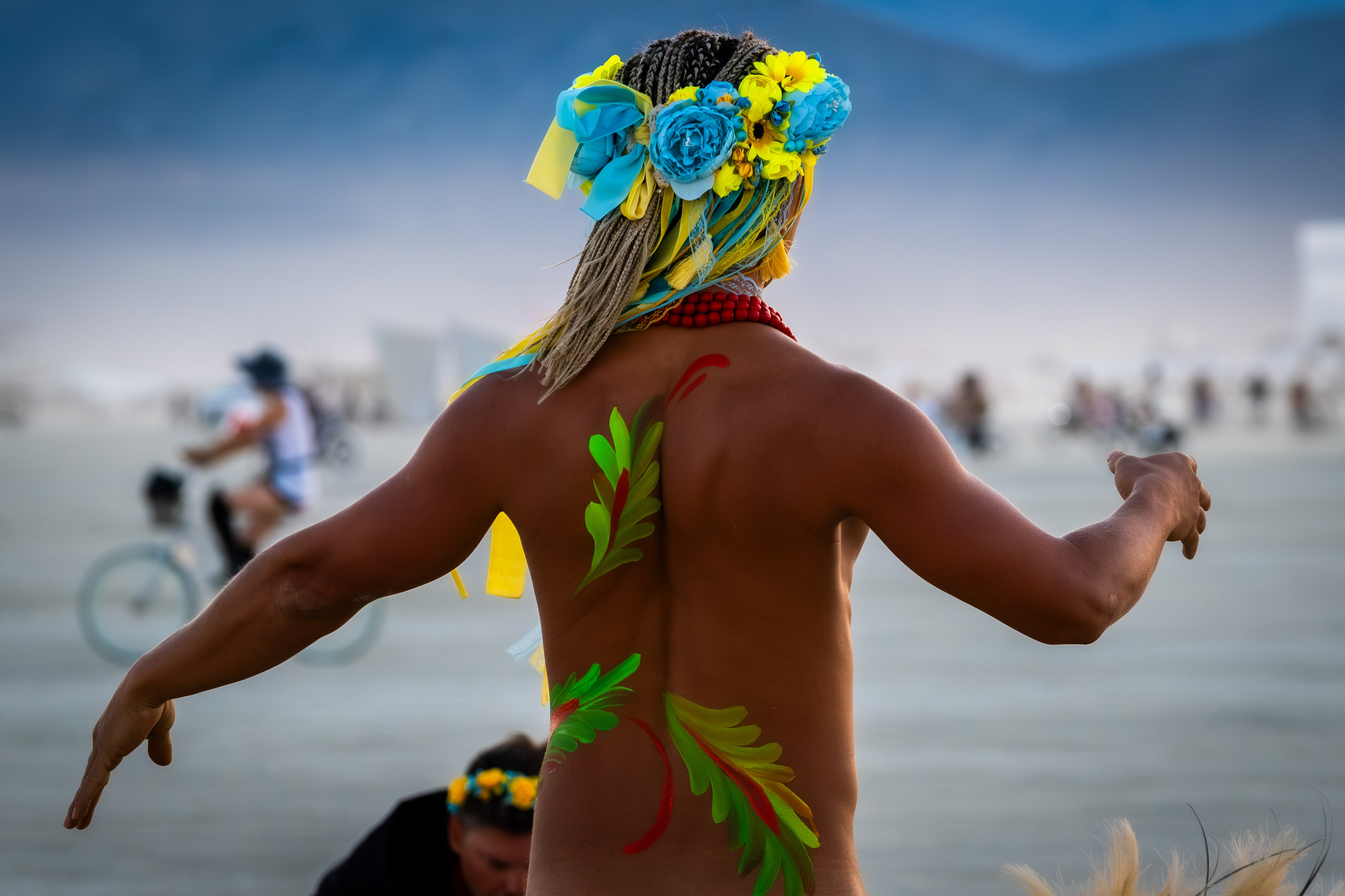 BURNING MAN 2024. Reportage concert portrait photography in the San Francisco Bay Area